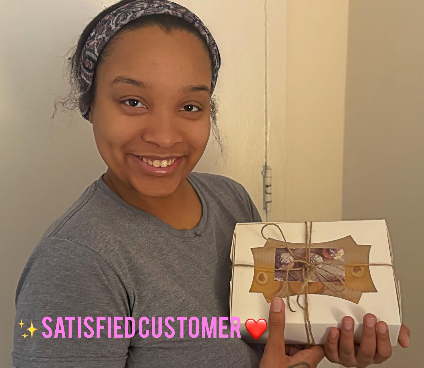 A satisfied customer ✨♥️