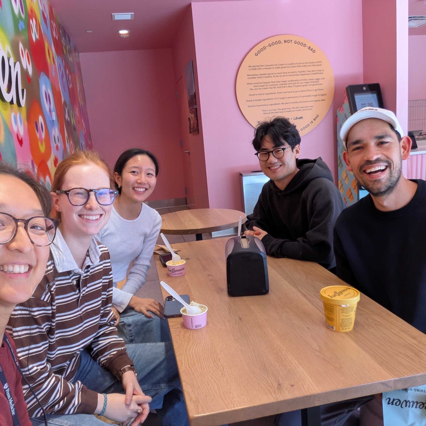 Flu shots and ice cream!