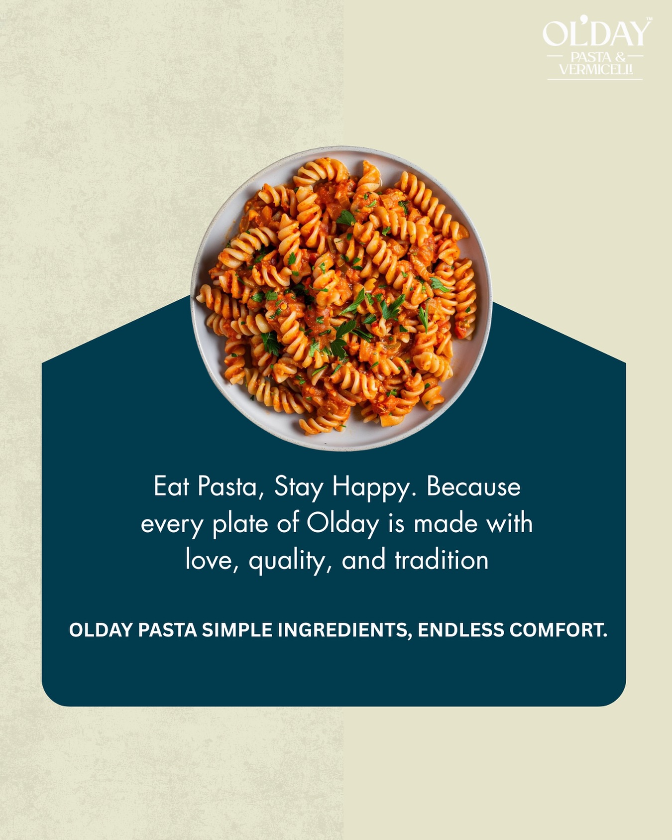 When happiness is served on a plate — it’s definitely Olday Pasta 🍽️
#OldayPasta #PastaLovers #TasteOfTradition #ComfortInEveryBite #MadeWithLove #FoodieDelight #PastaPerfection #ItalianVibes #QualityYouCanTaste