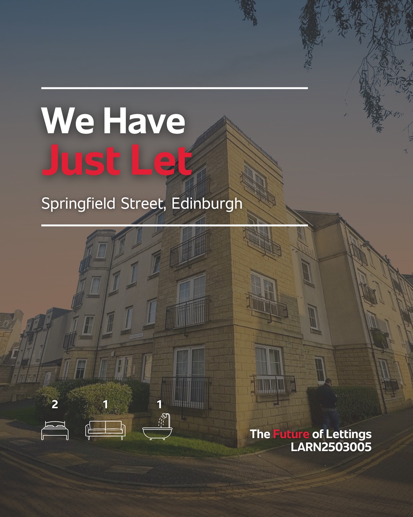 A number of properties up and down #leithwalk have now been let.  You just can’t beat a good, quality home.  Is it time you upgraded your home and lifestyle?  We might just have your new home in mind. ☎️ 0131 510 0215