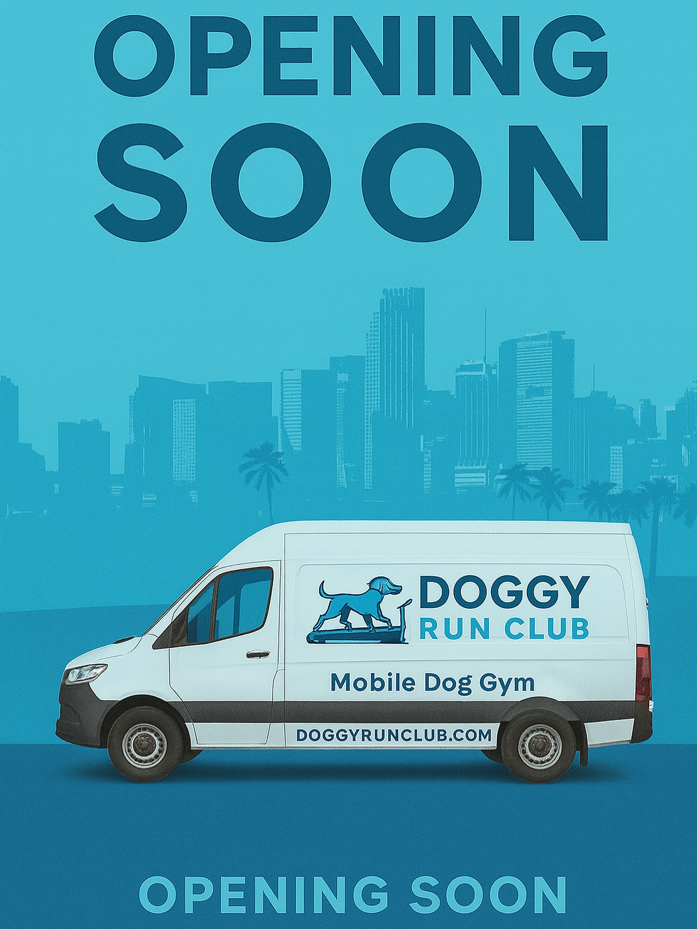 🐕 Miami’s dogs are about to level up.
Introducing Doggy Run Club — South Florida’s first mobile dog gym 🚐💨
We bring the workout to your block with AC, treadmills, and certified dog runners.
Get ready to join the pack 🐾
📍 Launching soon in Brickell, Edgewater & Downtown
🔗 Follow us for launch day details!
#DoggyRunClub #MiamiDogs #DogFitness #BrickellDogs #MobileDogGym #MiamiPets