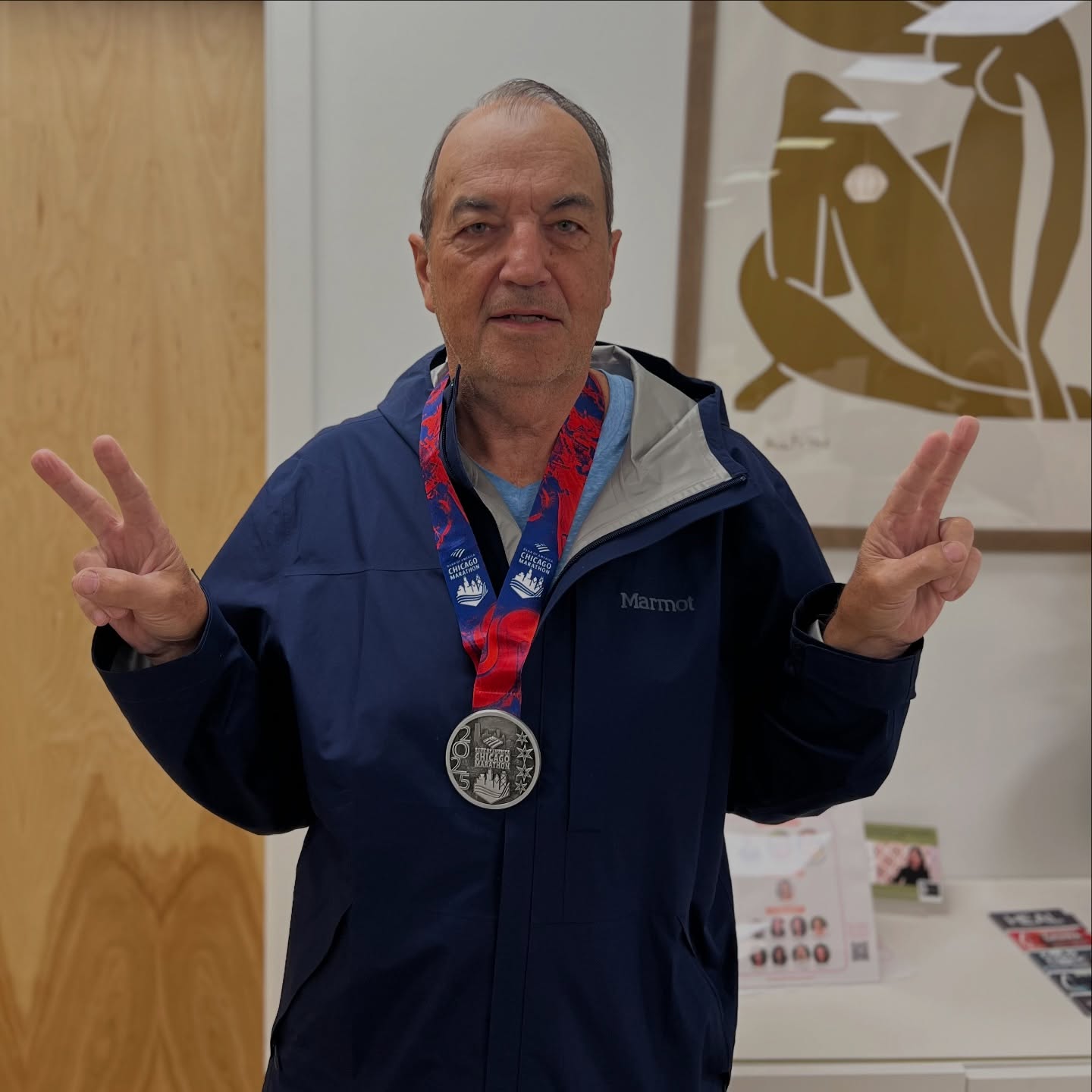 We’ve had the honor of working with our longtime patient, Steve R., as he prepared for the Chicago Marathon — and we couldn’t be prouder to see him cross that finish line! 🏅💪
#BHealthPT #ChicagoMarathon #MarathonTraining #PatientSuccess #RunStrong #StrongerEveryStep #PerformanceTherapy #HealingInMotion #RecoveryJourney #RunInspired #TrainRecoverPerform #OakParkPT