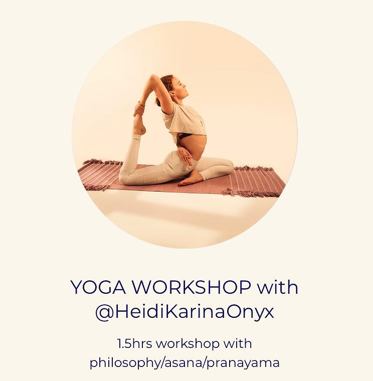 Yoga immersion / 1.5hrs with @heidikarinaonyx
November 3rd 6pm
🧘♀️ Asana, 🌬️pranayama & 📖 philosophy.
Booking link in bio via @onyxfitnessuk
🏡 HOSTED By @tamed_tiger_yoga #teignmouth
See you in class 🤍