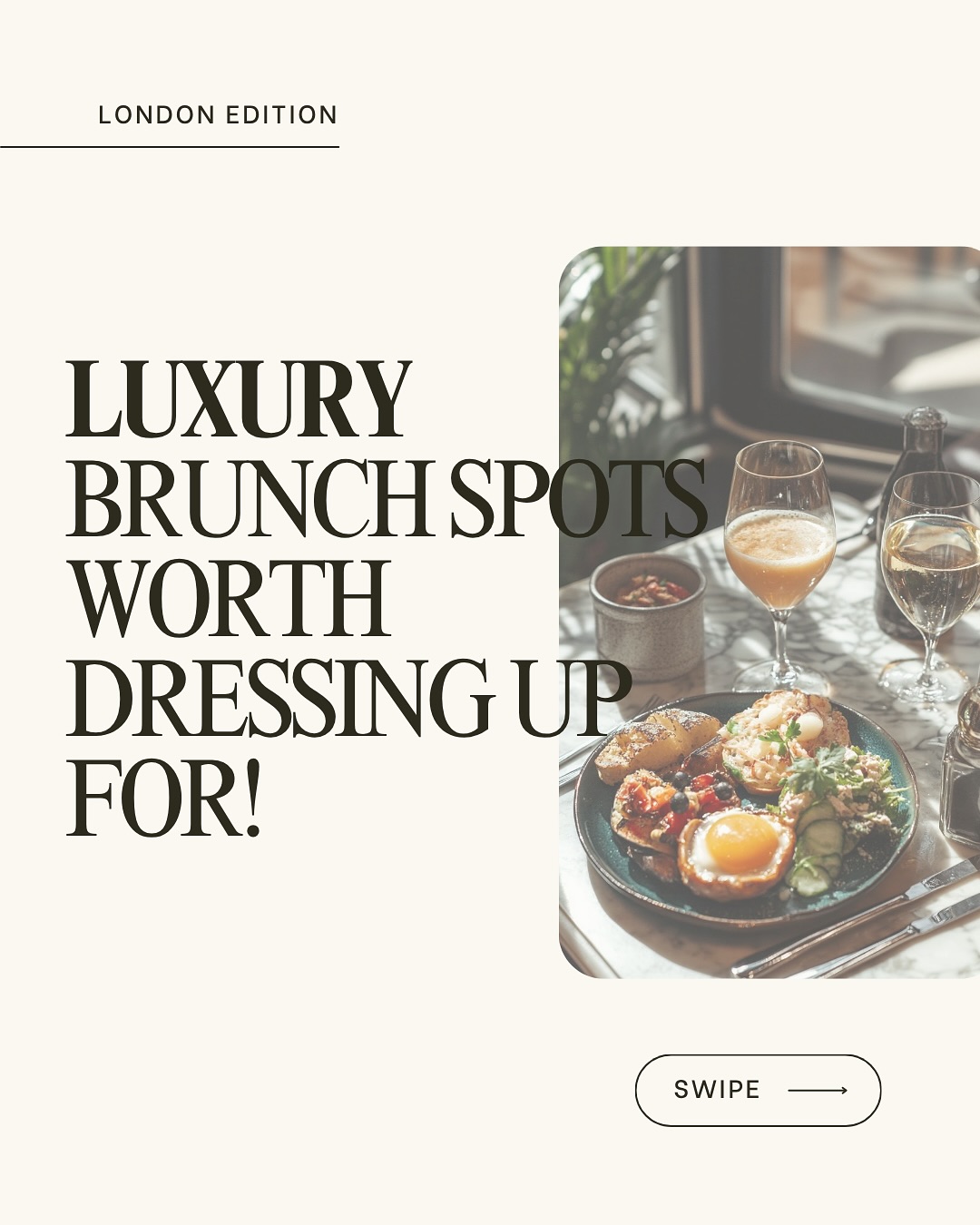 Dress up, sip up, brunch up🥂
Because a little luxury never hurt anyone✨
📍Claridges, Mayfair
📍Duck and Waffle, City
📍The Wolseley, Piccadilly
Comment where I should go next !👇
#LuxuryBrunch #LondonBrunch #BrunchGoals #LondonEats #ClaridgesLondon #DuckAndWaffle #TheWolseley #MayfairDining #CityViews #PiccadillyEats #BrunchInStyle #LondonFoodie #BrunchLovers #NowThisMagazine #WeekendVibes #BrunchOClock