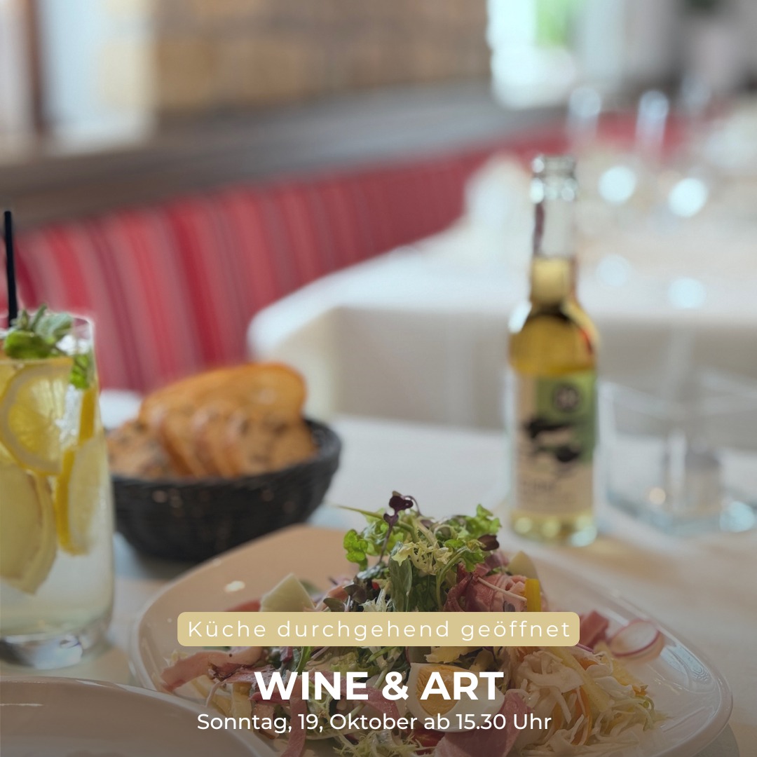 Wine & Art – Küche geöffnet bis 19.30 Uhr!
Während ihr durch die Ausstellung schlendert und Kunstwerke bestaunt, sorgt unsere Küche durchgehend für alles, was das Genießerherz begehrt.
Perfekt für einen Sonntagsausflug oder eine Pause zwischen den Kunstmomenten.
Wer zur Hunnenfeier unterwegs ist:
Besucht uns doch einfach nach dem Fest. Wir sind bis 19.30 Uhr für euch da.
Kunst, Küche, Genuss – den ganzen Tag.
#maimühle #wineandart #kunstundgenuss #perl #mosel #hunnenfeier #durchgehendgeöffnet #kulinarisch