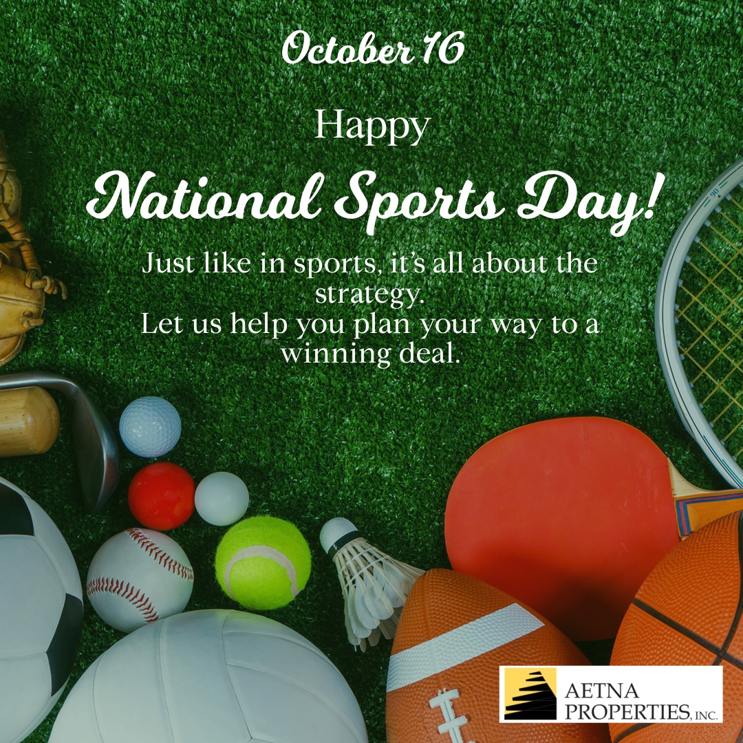 Happy National Sports Day! Whether your goal is buying a home close to your favorite sports activities or selling so you have more time to watch your team, we are here to assist in your real estate journey. Let's turn your sports-inspired dreams into reality! #NationalSportsDay #RealEstateChampion #HomeSweetHome