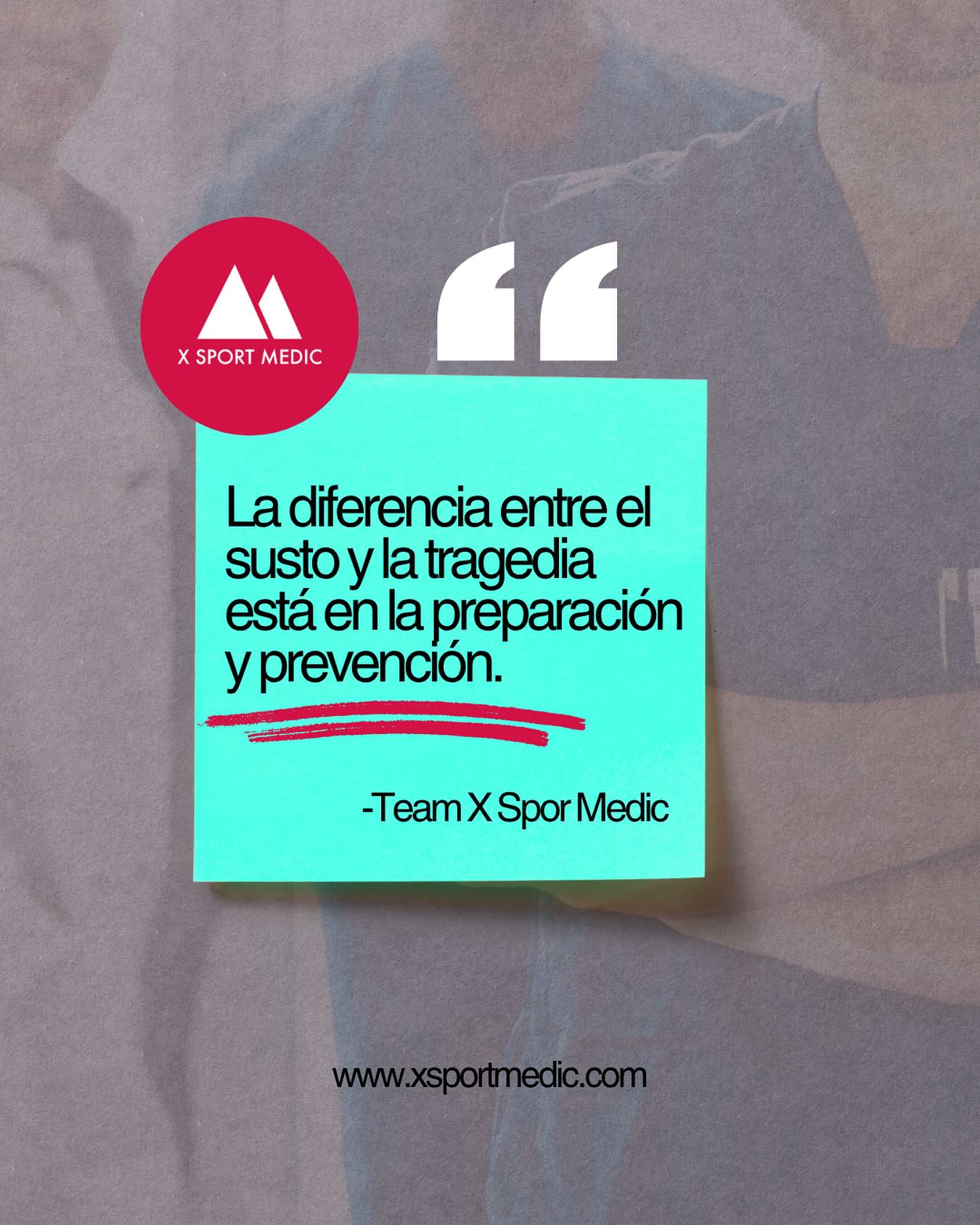 💬 Porque prevenir no solo salva vidas, también da tranquilidad.
En XSportMedic creemos que cada acción de seguridad cuenta antes, durante y después de cualquier evento. 🩺✨
Contáctenos:
📧 adrianalorenzo@xsportmedic.com
📧 luciano@xsportmedic.com
www.xsportmedic.com
#Prevención #SeguridadMédica #XSportMedic