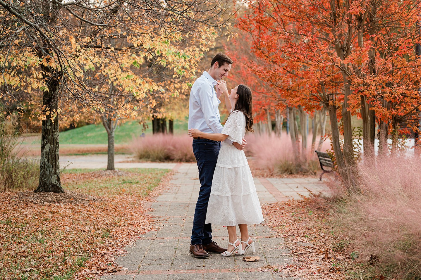 Maryland Couples! Planning your engagement photo session and want those perfect, vibrant fall colors as your backdrop? Here's a quick guide to choosing the best date for peak foliage in Maryland:
Timing is Everything
Late October to Early November: This is typically when Maryland's foliage is at its most stunning. Aim for these weeks for that magical, golden-hour glow.
Consider the Location
• Western Maryland: Foliage peaks a bit earlier here, around mid-October.
• Central Maryland: Peak colors can be seen from late October to early November.
• Eastern Shore: Enjoy the vibrant colors from late October through early November.
Tips for the Perfect Shot
• Check local foliage maps and updates for precise peak times.
• Opt for morning or early evening sessions for the best natural lighting.
• Coordinate your outfits with the season's palette for that picture-perfect look.
Don't let this season slip away—plan your engagement photoshoot now and let Maryland's autumn hues set the scene for your love story! 🍂💍
—
Fall Engagement Photos by @saravarsphotography
—
📸 Sara Vars Photography
💍Weddings, Engagement & Brand Photographer
📖 Specializing in Classic Editing & Storytelling Style Photography
📍 Maryland, DC, Virginia
🔗Link in bio for Availability 📅