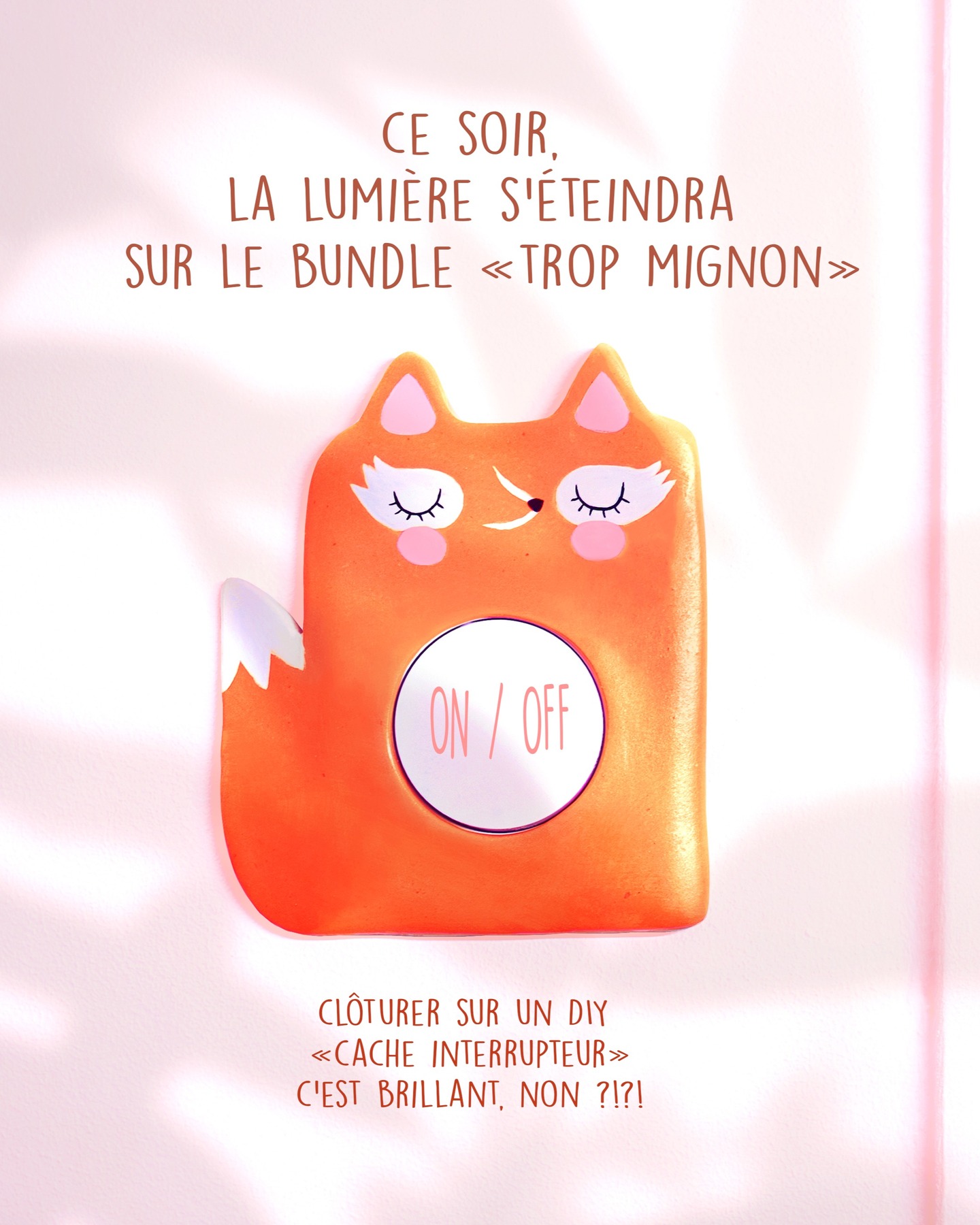 🎬 Clap de fin imminent sur notre opération Bundle !
😲 23h59 et hop ce pack se termine à tout jamais ! (mon lien est toujours en story et en bio en cas de regret de dernière minute! ;) )
🦊Ce dernier tuto du cache interrupteur renard en argile s'est imposé comme la parfaite image de clôture.
OFF sur cette aventure un peu dingue avec @maison_bundle ! Merci @rosedebiboun et @ciloubidouille de m'avoir embarquée dans cette équipe des mignonnes dans laquelle je me suis totalement retrouvée ! <3
Partager autant de bienveillance, d'énergie créative, de bonnes ondes, de valeurs et de convictions communes, ça m'a fait un bien fou !
Alors ce soir, après vous avoir remercié vous, de m'avoir soutenu, j'aimerais énumérer ici toutes ces copines de bundle qui ont contribué à rendre l'aventure si belle!
❤️MERCI❤️
@anisbee_
@atelierlealg
@blanches_tulipes
@caro_tricote
@ciloubidouille
@coutimini
@elenlescoat
@justepourgouter
@lalicier
@lapetiteruse
@lesdeliresdenedj
@lesrecreationscreatives
@libelluleetsakura
@littlebichons
@louise_gobinet
@plume_de_pinceau
@mydailybullet
@oiseau.lune
@pensebonheur
@petitcoq.fr
@potterywithsoul
@poulettemagique
@purplejumble
@quatremerveilles
@rosedebiboun