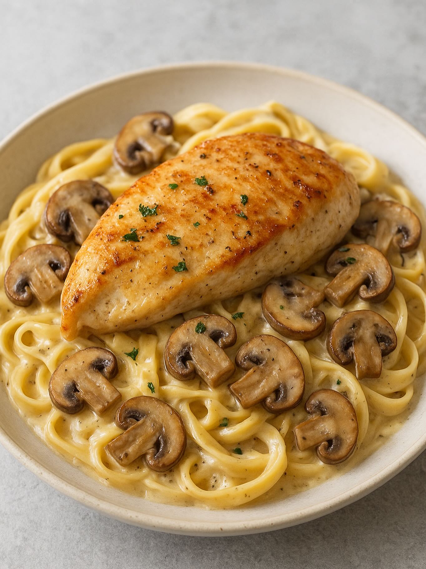 Aujourd’hui au café commerce, simple et chaud pour passer une pause déjeuner en toute convivialité, nous vous proposons tagliatelles fraîches sauce champignons et son « suprême » de poulet.
Sur place ou à emporter : 0955816141