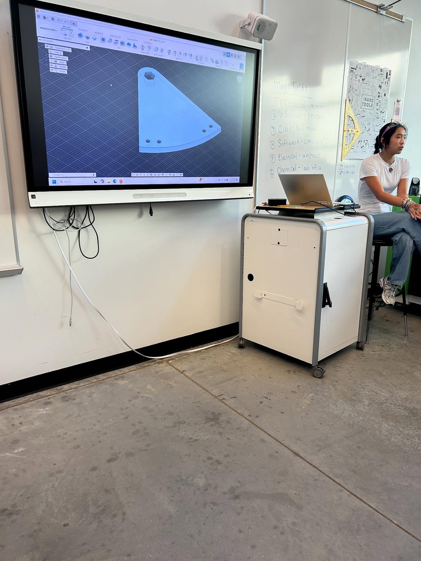 Today, we are featuring various sub teams busy in Energy’s FRC teams. First, manufacturing is learning new skills. Next, the electrical and mechanical teams are working hard on the robot. Lastly, we showcase the programming team working on coding. Fun fact: The mechanics shown in the video are used to throw balls in the air during competitions and demonstrations.