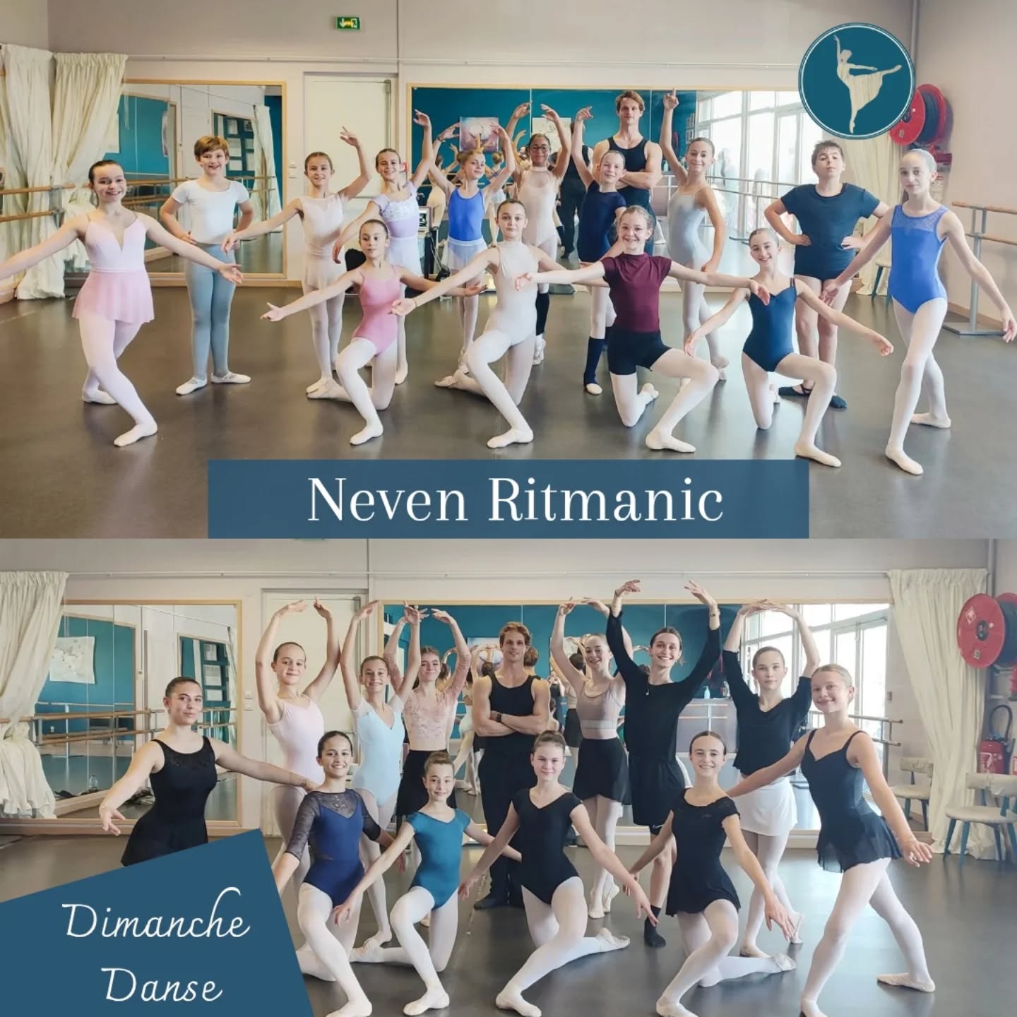 ✨Un incroyable dimanche avec le fabuleux Neven Ritmanić , soliste à l'Opéra National de Bordeaux ✨
🩰 Énergie, rires, encouragements, et conseils!🩰
Merci infiniment Neven Ritmanić @n.ritmanic! 🌺
Quelle chance inoubliable !🌺
✨Merci et bravo à tous les participant.e.s pour leur travail et leurs sourires dansants!✨
Retrouvez Neven Ritmanić sur scène en ce moment à l'Opéra National de Bordeaux !
#eysinesmaville #ecolededanse #eysines #eysinesculture #bordeaux #bordeauxmaville #bordeauxmetropole #merignacmaville #mérignac #lehaillan #lebouscat #Blanquefort #saintmedardenjalles #ballettodanceshop #dimanchedanse #stagededanseclassique #danseclassique #danse #balletdanseur #ballet #operanationaldebordeaux #danseuses #dansepointes #danse #LaCinquièmeArabesque #lacinquiemearabesque #bassindarcachon #arcachon