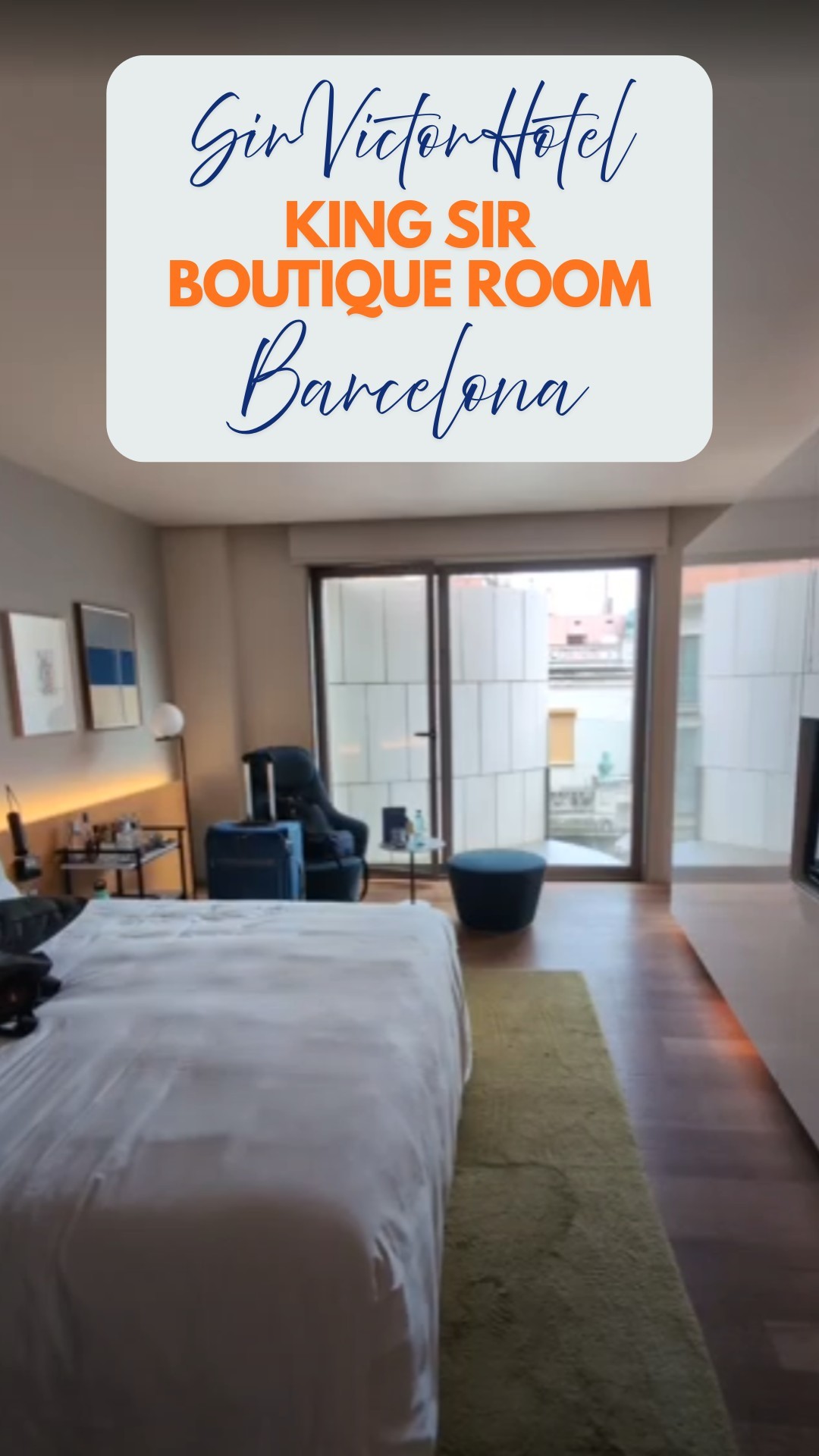 Stay goals in Barcelona ✨
Our King Sir Boutique Room at Sir Victor Hotel was chic, stylish, and perfectly located.
🛏️ King-size bed
🛁 Modern bathroom
🌆 Floor-to-ceiling windows with city views
🎨 Boutique design with character
Would you choose a boutique stay like this in Barcelona?
📍 Sir Victor Hotel, Barcelona
Link in bio for more hotel tours + travel guides ✈️
#SirVictorHotel #BarcelonaHotels #BoutiqueHotel #BarcelonaTravel #HotelTour #SuiteLife #LuxuryTravel #TravelTok #TravelCouple #SpainTravel
