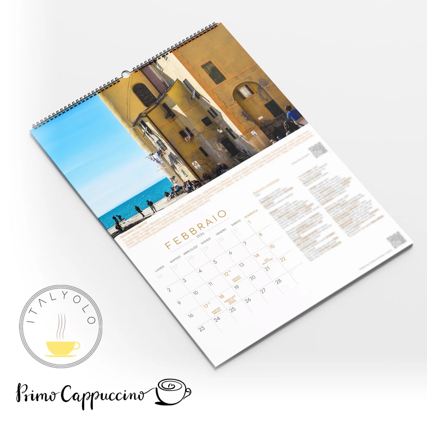 🌿Nowy rok, nowa podróż! Oddajemy w Wasze ręce audio-kalendarz ścienny "Słucham Italii 2026" ✨✨
To 12 miesięcy zanurzenia się w dźwiękach, opowieściach i klimatach włoskiej codzienności.
Nie tylko go powiesisz. Ty go posłuchasz.
🎧Każdy miesiąc to:
✅ autentyczne zdjęcie z włoskich miasteczek i regionów
✅ opowieść o danym regionie, czyli audio-spacer prowadzony przeze Anię z Primo Cappuccino - o włoskich świętach, szlakach, tradycjach i sekretach, których nie znajdziesz w przewodnikach
✅ włoska piosenka z tłumaczeniem i komentarzem od Pauliny z Italyolo - nie tylko do słuchania, ale i do nauki
A to wszystko po to, by 2026 był Twoim najbardziej włoskim rokiem - niezależnie od tego, czy uczysz się włoskiego, planujesz podróż, czy po prostu kochasz Italię i chcesz mieć ją blisko każdego dnia.
🎁Zamawiając teraz otrzymujesz także:
🟡 niższą cenę
🟡 kalendarz biurkowy z ilustrowanym słownikiem "Symbole Włoch"
🟡 e-book "30 włoskich piosenek, które zna każdy Włoch" -z tłumaczeniem, ciekawostkami i notatką kulturową
🎵Możesz już posłuchać fragmentów audio-spacerow z marca i lipca 2026, zobaczyć wnętrze kalendarza i poznać piosenkę z lutego - wszystko czeka na Ciebie tutaj: ⤵️
➡️ https://wloskikalendarz.pl/
🍊 Jeśli kochasz włoską codzienność,
jeśli poranki lubisz zaczynać kawą i dźwiękiem włoskiej muzyki
jeśli chcesz, żeby każdy miesiąc 2026 przypominał Ci, za co kochasz Italię - ten kalendarz stworzyliśmy właśnie dla Ciebie.
📬 Wysyłka po 20 listopada, ilość 🎁🎁 ograniczona.
Jak Ci się podoba nasz pomysł?
#sluchamitalii
#kalendarzścienny
#kalendarz2026
#włoskikalendarz
#wloskieklimaty 🌿Nowy rok, nowa podróż! Oddajemy w Wasze ręce audio-kalendarz ścienny "Słucham Italii 2026" ✨✨
To 12 miesięcy zanurzenia się w dźwiękach, opowieściach i klimatach włoskiej codzienności.
Nie tylko go powiesisz. Ty go posłuchasz.
🎧Każdy miesiąc to:
✅ autentyczne zdjęcie z włoskich miasteczek i regionów
✅ opowieść o danym regionie, czyli audio-spacer prowadzony przeze Anię z Primo Cappuccino - o włoskich świętach, szlakach, tradycjach i sekretach, których nie znajdziesz w przewodnikach
✅ włoska piosenka z tłumaczeniem i komentarzem od Pauliny z Italyolo - nie tylko do słuchania, ale i do nauki
A to wszystko po to, by 2026 był Twoim najbardziej włoskim rokiem - niezależnie od tego, czy uczysz się włoskiego, planujesz podróż, czy po prostu kochasz Italię i chcesz mieć ją blisko każdego dnia.
🎁Zamawiając teraz otrzymujesz także:
🟡 niższą cenę
🟡 kalendarz biurkowy z ilustrowanym słownikiem "Symbole Włoch"
🟡 e-book "30 włoskich piosenek, które zna każdy Włoch" -z tłumaczeniem, ciekawostkami i notatką kulturową
🎵Możesz już posłuchać fragmentów audio-spacerow z marca i lipca 2026, zobaczyć wnętrze kalendarza i poznać piosenkę z lutego - wszystko czeka na Ciebie tutaj: ⤵️
➡️ https://wloskikalendarz.pl/
🍊 Jeśli kochasz włoską codzienność,
jeśli poranki lubisz zaczynać kawą i dźwiękiem włoskiej muzyki
jeśli chcesz, żeby każdy miesiąc 2026 przypominał Ci, za co kochasz Italię - ten kalendarz stworzyliśmy właśnie dla Ciebie.
📬 Wysyłka po 20 listopada, ilość 🎁🎁 ograniczona.
Jak Ci się podoba nasz pomysł?
#sluchamitalii
#kalendarzścienny
#kalendarz2026
#włoskikalendarz
#wloskieklimaty