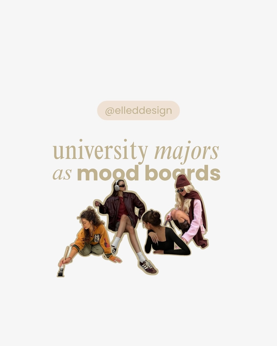 Because your major deserves a whole aesthetic moment…
Which one are you?
art history 🎨🕰️🕯️
fashion merchandising 🐆⚜️🍒
financial law ☕️⭐️💼
marketing 🎧🫧💐
:)))
#majormoodboard #collegeaesthetic #moodboardaesthetic #moodboardinspiration #brandingaesthetic #colorpaletteinspo #brandidentitydesigner #designinspo #aestheticfeed #creativedirection #graphicdesignersclub #visualstorytelling #brandingdesign #designlovers #artdirection