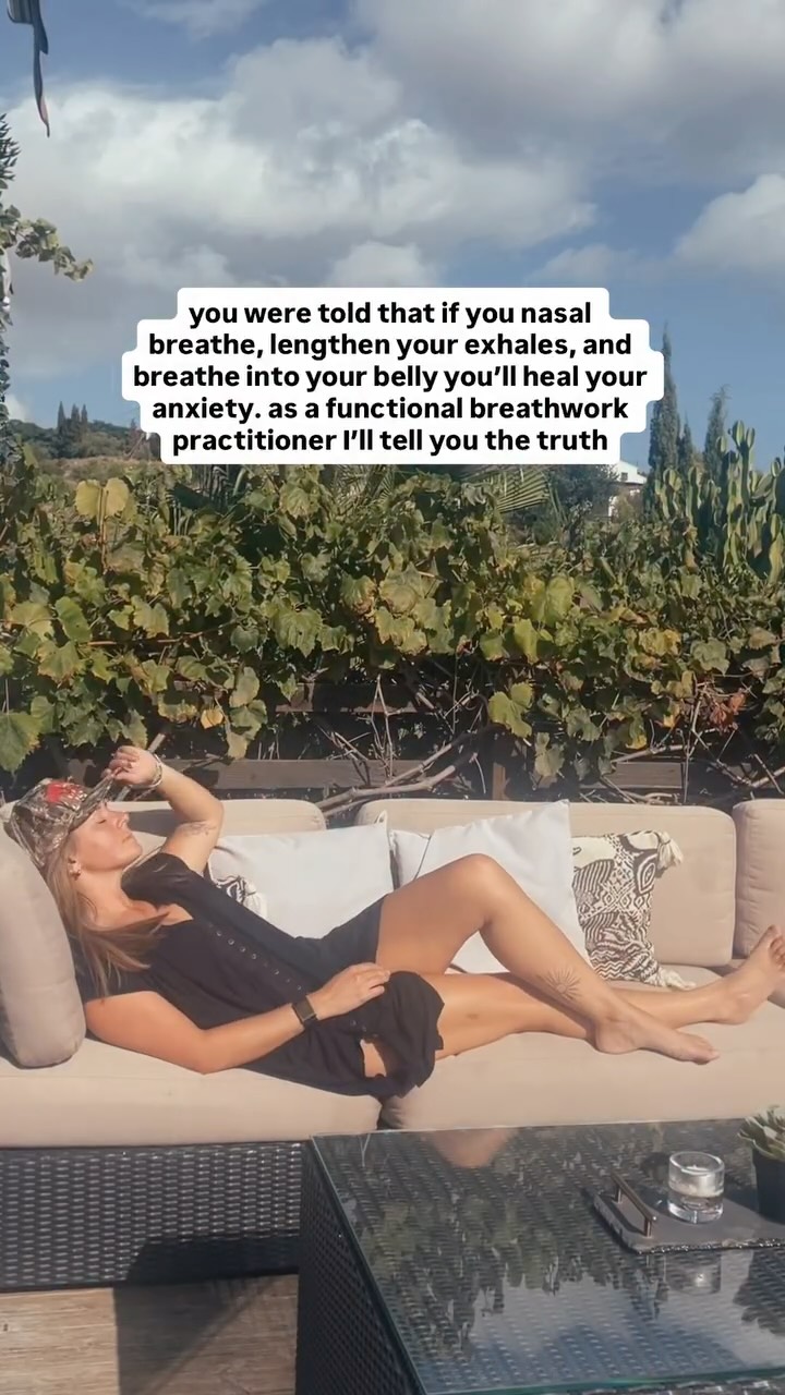Anxiety is treated as a mental health issue, and it isn’t one. It *manifests* in the mind with racing thoughts, decision paralysis, catastrophising, and over-analysing but it *originates* in the body.
The mind does what it does in anxiety because it’s trying to make sense of what’s unfelt in the body.
Which means that addressing our physiology is fundamental in healing it — physiology affects thoughts. It’s a bottom up approach to healing. And so working with the breath absolutely does have many benefits.
BUT focusing purely on mechanics like breathing ‘optimally’ to heal anxiety has its limitations because it misses the key aspect of healing: WHY you’re not breathing optimally in the first place, AKA the RELATIONSHIP between all aspects of the bodymind, psychological, phyiological, emotional, and spiritual.
Just as nervous system regulation is addressing a symptom not the root, so is functional breathing. It’s why people find it so difficult to adapt to and maintain practices and why I rarely give my clients a daily practice, because what caused the breathing to ‘maladapt’ in the first place is still charged in the body. You’re just fighting your own protection rather than integrating the part of you who needed protecting.
➡️ Comment ‘charge’ and I’ll send you the link for early price access to my upcoming anxiety alchemy mini course.
In it, I’ll guide you through the integrative, holistic bodymind approach to meeting your anxiety, so you can let go of constantly managing it through practice after practice that feels better in the moment, but never seems to lead to lasting change.
—————-
#nervoussystemregulation #somatichealing #somatics #nervoussystemhealing #healingjourney #nervoussystem #somaticpractice #breathwork #breathworkhealing #breathworkfacilitator #breathworkpractice