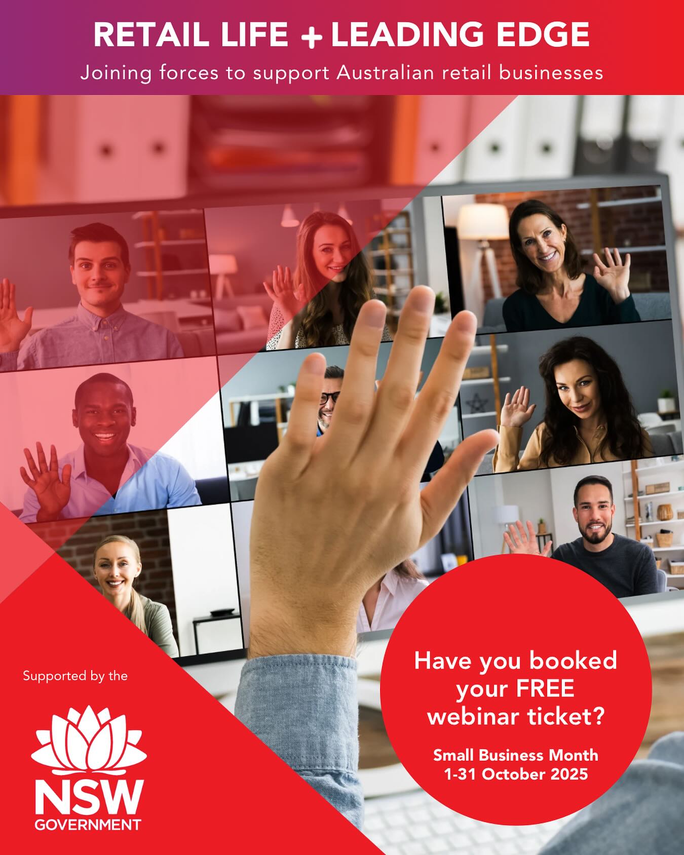 Join Retail life and Leading Edge for a FREE webinar designed to help small businesses boost sales and spend smarter.
Discover practical tools and actionable steps to:
* Increase your average transaction value
* Track performance and improve profitability
* Reduce costs and boost profits
22nd October 2025 | 1.30pm AEDT | FREE to join
Book now - link in profile
#retaillife #NSWSmallBizMonth #smallbusiness #supportsmallbusiness #livebreatheretail #independentretailers #businessgrowth #community #leadingedgeretail #leadingedge