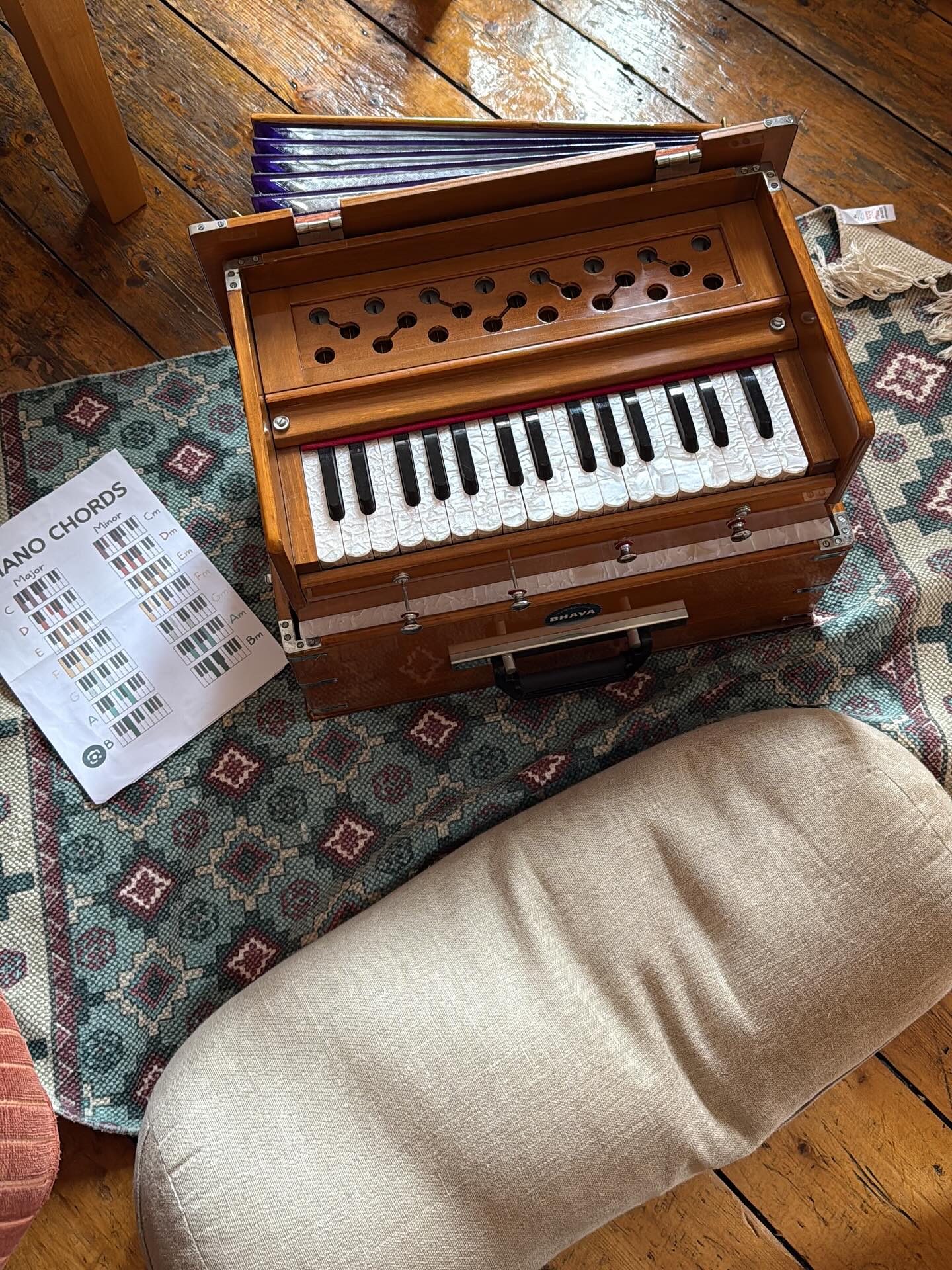 And she is here ✨❤️✨
A beautiful experience of her arrival into my space ✨
#harmonium #bhakti #heart #meditation #sacredsound #voice