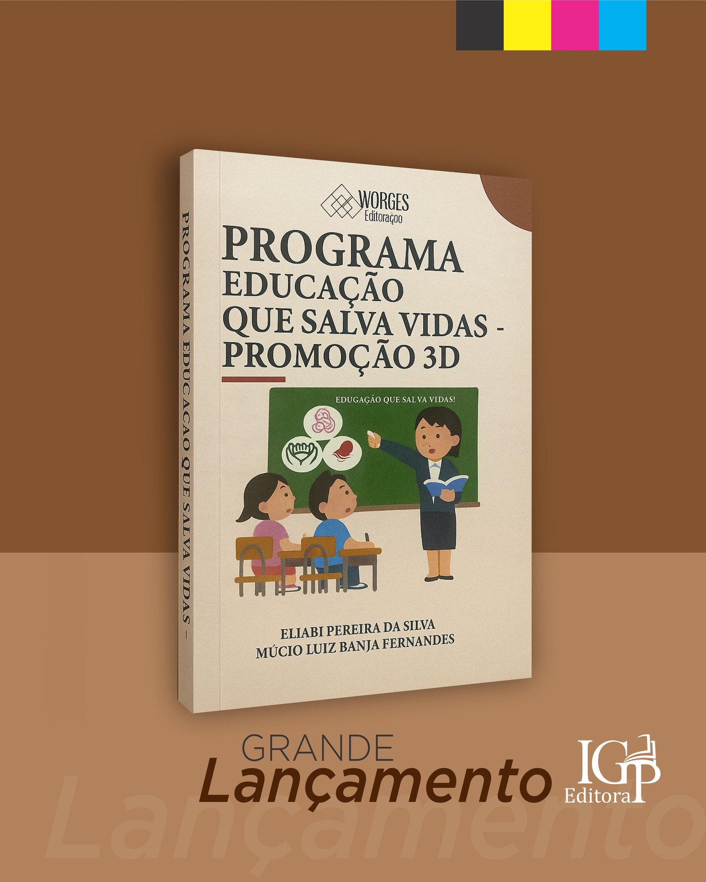 🚸 Programa de Educação que Salva Vidas 3D
por Eliabi Pereira e Múcio Luiz
Um livro que une educação, cidadania e responsabilidade social para formar uma geração mais consciente e empática. 📘✨
Os autores apresentam o Programa 3D, uma proposta inovadora que busca transformar vidas por meio da disciplina, do diálogo e do desenvolvimento humano — pilares que fortalecem o caráter e promovem uma convivência mais justa e solidária. 🤝
Com linguagem acessível e exemplos práticos, a obra mostra como a educação pode ser um instrumento real de transformação social, salvando vidas e construindo futuros. 🌍💡
🌿 “Educar é mais do que ensinar — é despertar o melhor de cada ser humano.”
#Programa3D #EducaçãoQueSalvaVidas #EliabiPereira #MúcioLuiz #IGPEditora #EducaçãoTransformadora #Cidadania #DesenvolvimentoHumano #LivroEducacional #Valores #Escola #FuturoMelhor