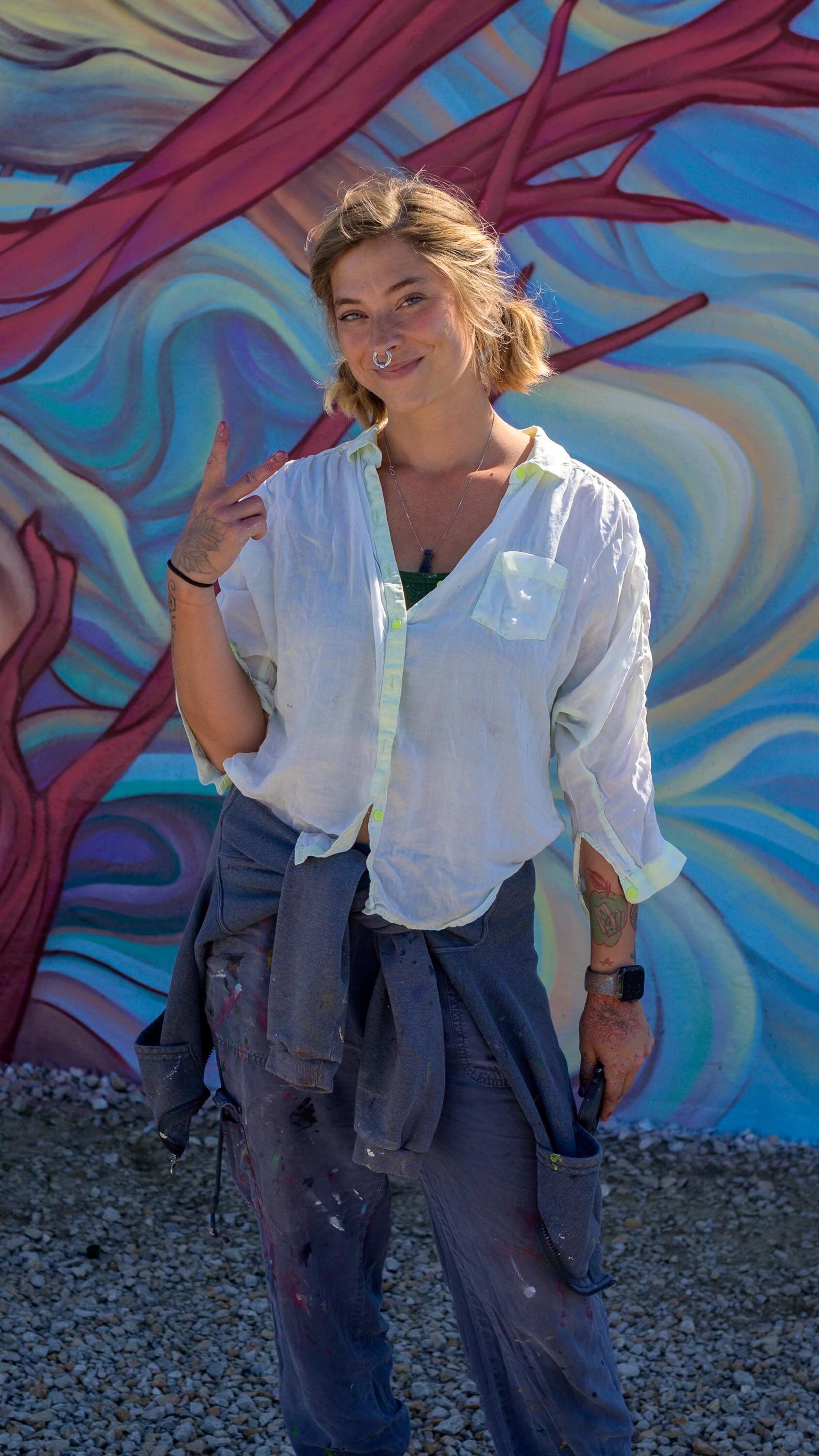 “Spring’s Last Nerve”
Even nature has her breaking point. This forest nymph, tangled in bloom and burden, watches the world she’s meant to renew with a tired sort of grace, beauty stretching thin over frustration. She’s the spirit of rebirth who’s seen it all before, blooming anyway because that’s what she does.
Inspired by my nieces iconic “what are you looking at” glare. Thank you @spray_kc for having me out and another thank you to my best bud @scribeswalk for including me!! Thanks to @kennethballardphotographer for the portrait of my face!! :)