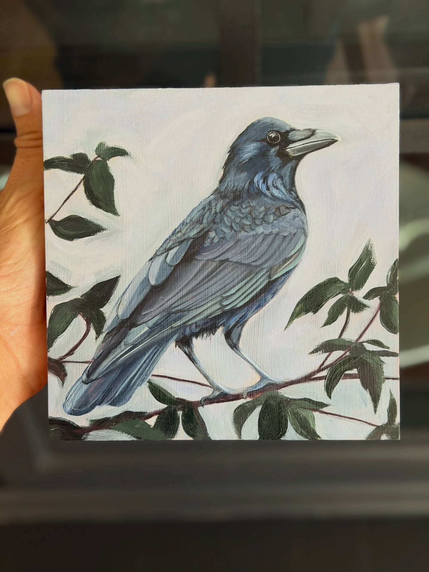 Lilacs and greens…I’m loving this color combo. I had more time than I’d like away from painting so I decided to ease back in with this smaller 6x6 on wood panel. I’m in love with the colors and mood of this one. My grandma had a beautiful “lilac” themed bathroom (French traditional super classy style) that this reminds me of. I’m planning to paint a larger painting from this I love it so much. This one (if not sold before) will be with me at the Fauntleroy Art Show which I’ll be participating in November 14th-16th! More info will be in my Newsletter before the show (which you can sign up for on my website). Happy to be back painting! 😊