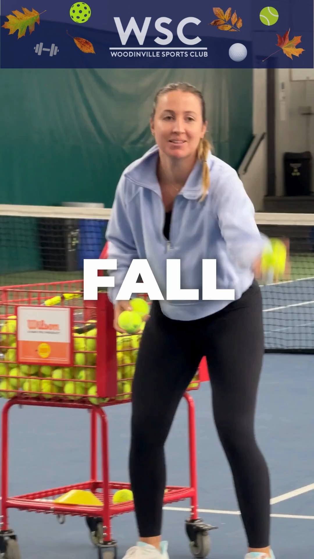Registration is Open for WSC's Fall 3 Session!
🍁New this Fall 🍁
🎾 Tennis: RPM Green Sunday class, UTR match play, adult tennis socials, and USTA team training clinics
💪 Fitness - New Athletic Performance Lab session times that work better with tennis training
⛳ Golf - Coming Soon: Toptracer golf competition
🏓 Pickleball - Registration Is open for our Holiday Classic tournament 🏆
Don't miss out! Register today with the link in bio!
#wsc #tennislife #fitnessgoals #golflife #pickleball #athleticperformancelab #usta #utr #pickleballtournament #holidayclassic #sportstraining #fallsports