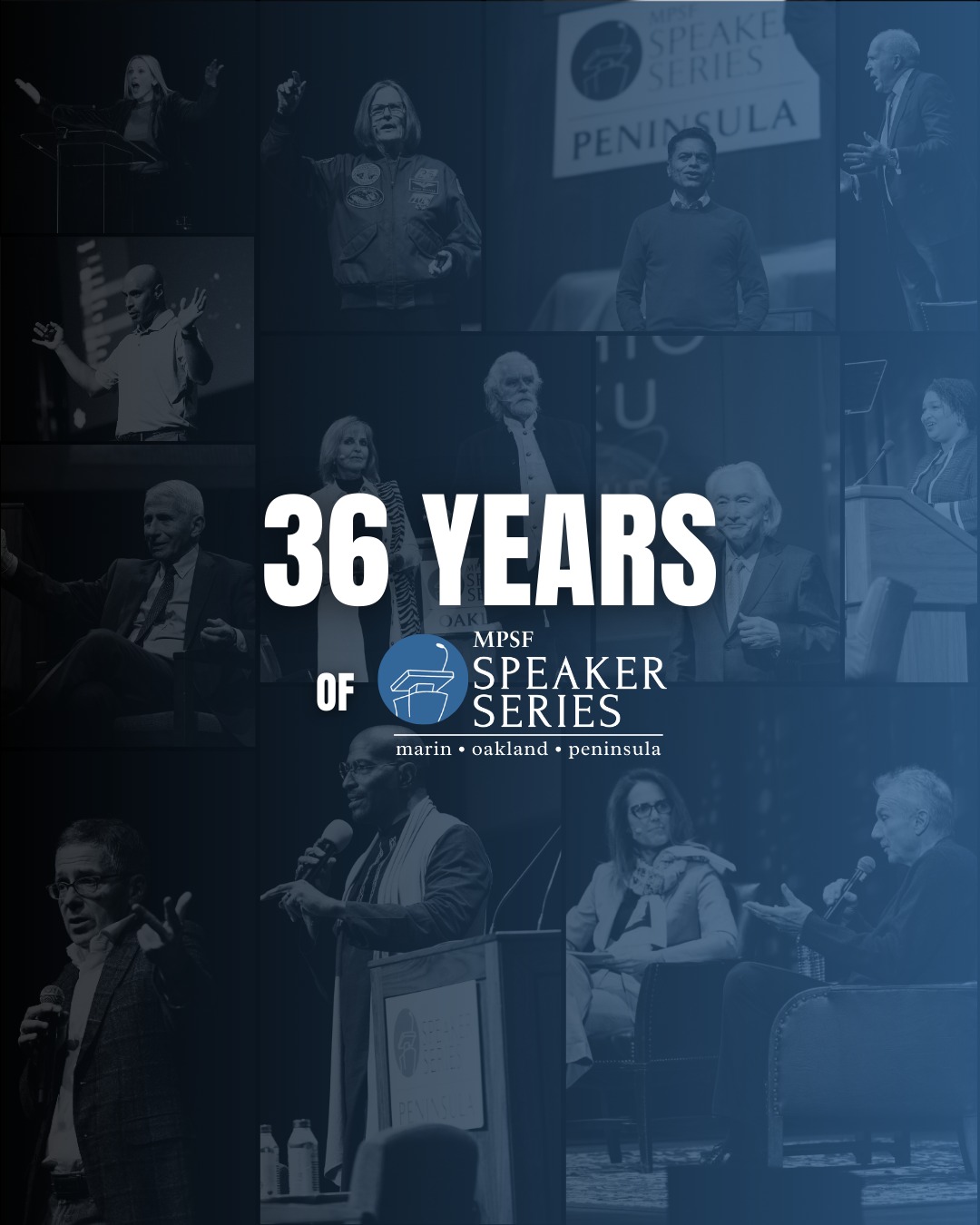 36 years. Thousands of voices. Countless stories that shaped how we see the world.
Thank you for being part of the MPSF Speaker Series journey—past, present, and future.
