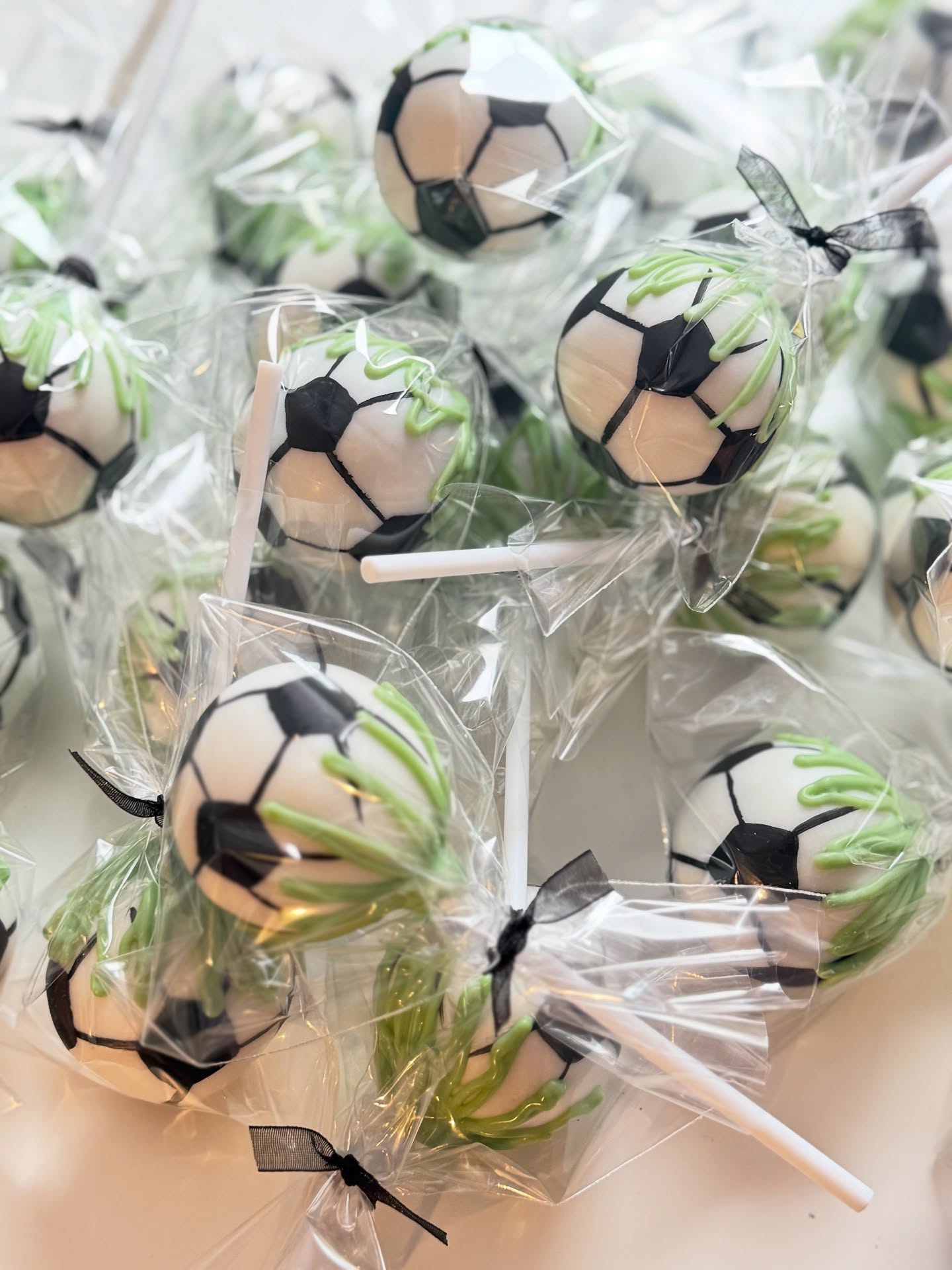 ⚽️ FOOTBALL CAKE POPS - THE CAKE POPPERS NEMESIS 😤⚽️
You haven’t known true fear until you’ve been asked to make perfectly even pentagons on a sphere the size of a ping pong ball. 😭
Every time someone says, “Could you just make little soccer balls?” I’m like yeh of course … but my heart sinks!
In theory, it’s just black and white hexagons…
But in reality? It’s geometry, tears, and a slow descent into madness. 😂
Respect to every baker who’s ever wrestled with these seemingly straightforward nightmares -x-
#CakePopStruggles #BakersLife #FootballCakePops #GeometryIsHard #BakingHumor #RelatableBakers #cakepopsofinstagram #cakepops #footballcakepops #leedsunited
