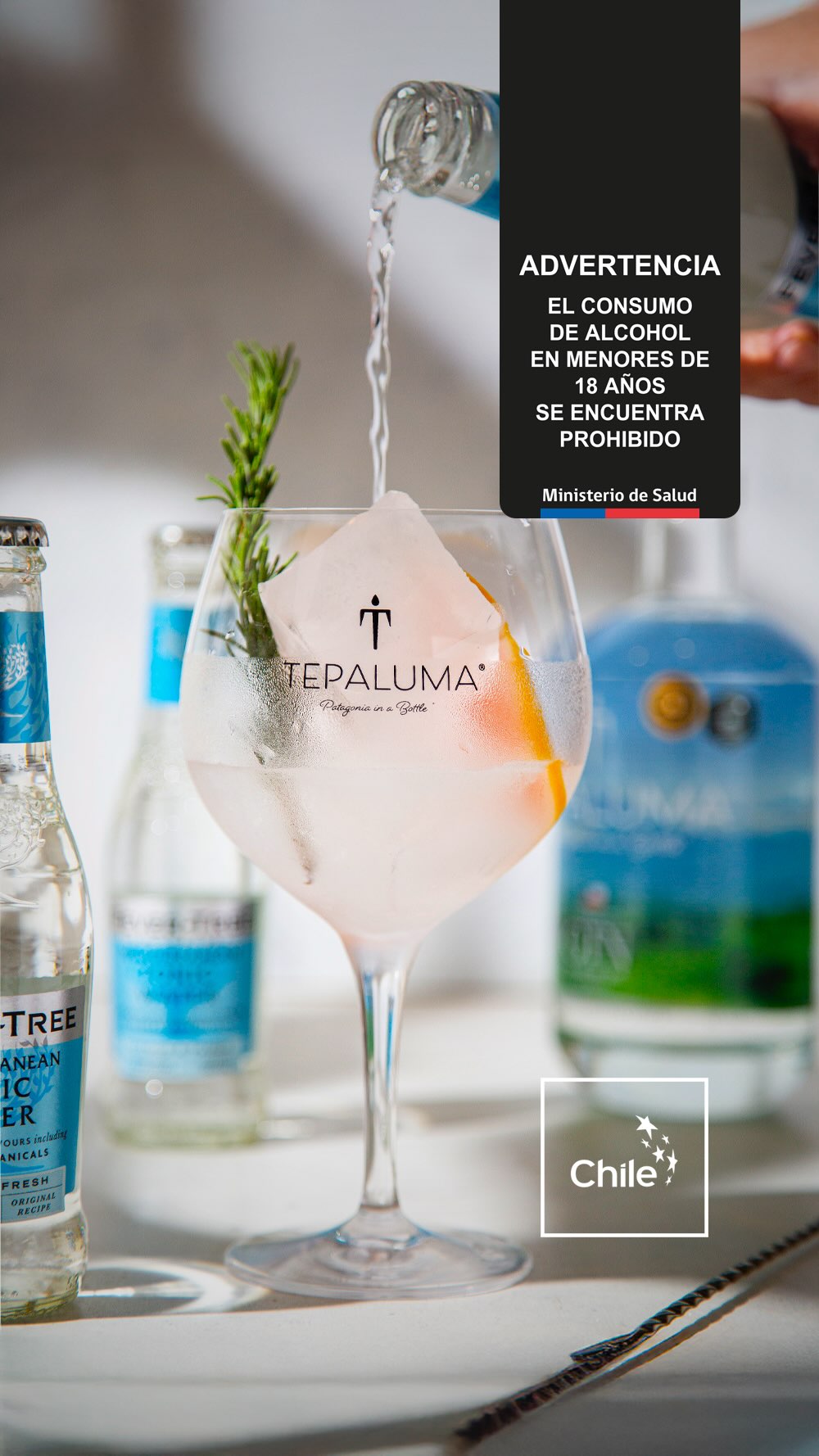 🍸 ¡Celebremos juntos el Día Internacional del Gin Tonic!
Brinda con el 10% de descuento en toda la tienda tepaluma.com y descubre la frescura y elegancia del Espíritu del Bosque.
Del 16 al 20 de octubre, disfruta el sabor real, salvaje e icónico de Tepaluma® Gin.
✨ Entra a nuestra web y aprende cómo preparar el gin tonic perfecto con esencia patagónica.
Real. Salvaje. Icónico. Tepaluma®
….
Tepaluma® Gin en la RM y zona central: www.tepaluma.com
….
⚠️ ᴀᴅᴠᴇʀᴛᴇɴᴄɪᴀ: ᴇʟ ᴄᴏɴsᴜᴍᴏ ɴᴏᴄɪᴠᴏ ᴅᴇ ᴀʟᴄᴏʜᴏʟ ᴅᴀñᴀ ᴛᴜ sᴀʟᴜᴅ I ɴᴏ ʙᴇʙᴇʀ ᴀʟ ᴄᴏɴᴅᴜᴄɪʀ I ʀɪᴇsɢᴏ ᴘᴀʀᴀ ᴛᴜ ʙᴇʙé I ɴᴏ ʙᴇʙᴇʀ ᴍᴇɴᴏʀᴇs ᴅᴇ 𝟷𝟾 ᴀñᴏs I ᴍɪɴɪsᴛᴇʀɪᴏ ᴅᴇ sᴀʟᴜᴅ
ℹ️ᴠᴀʟᴏʀ ᴇɴᴇʀɢéᴛɪᴄᴏ ᴅᴇ ᴛᴇᴘᴀʟᴜᴍᴀ ɢɪɴ: 𝟸𝟺𝟶 ᴋᴄᴀʟ ᴘᴏʀ ᴄᴀᴅᴀ 𝟷𝟶𝟶 ᴍʟ I ᴛᴇᴘᴀʟᴜᴍᴀ ᴍᴀǫᴜɪ ɢɪɴ: 𝟸𝟷𝟽 ᴋᴄᴀʟ ᴘᴏʀ ᴄᴀᴅᴀ 𝟷𝟶𝟶 ᴍʟ
#TepalumaGin #Patagonia #PatagoniaChilena #DestileríaTepaluma #CarreteraAustral #Chile #gintonicday #diadelgintonic #gintonic