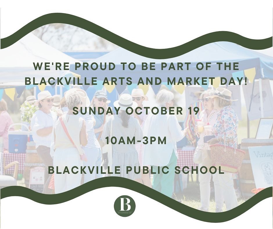 We are excited to be a part of this great event again this year! Book it in this Sunday: The Blackville markets! We will be loading up our pies and sausage rolls and taking the beautiful drive out to Blackville! We hope to see you there #theplainspantry #gourmetpies #blackvillemarkets #sunday