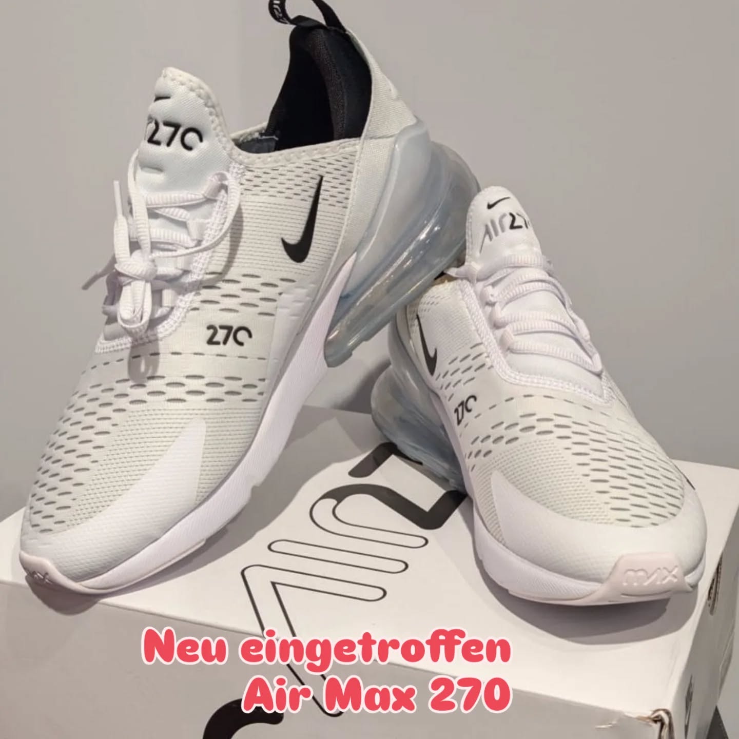 Ab sofort ist der Air Max270 für die Herren bei uns erhältlich.
#sneaker #intersportfriedrich