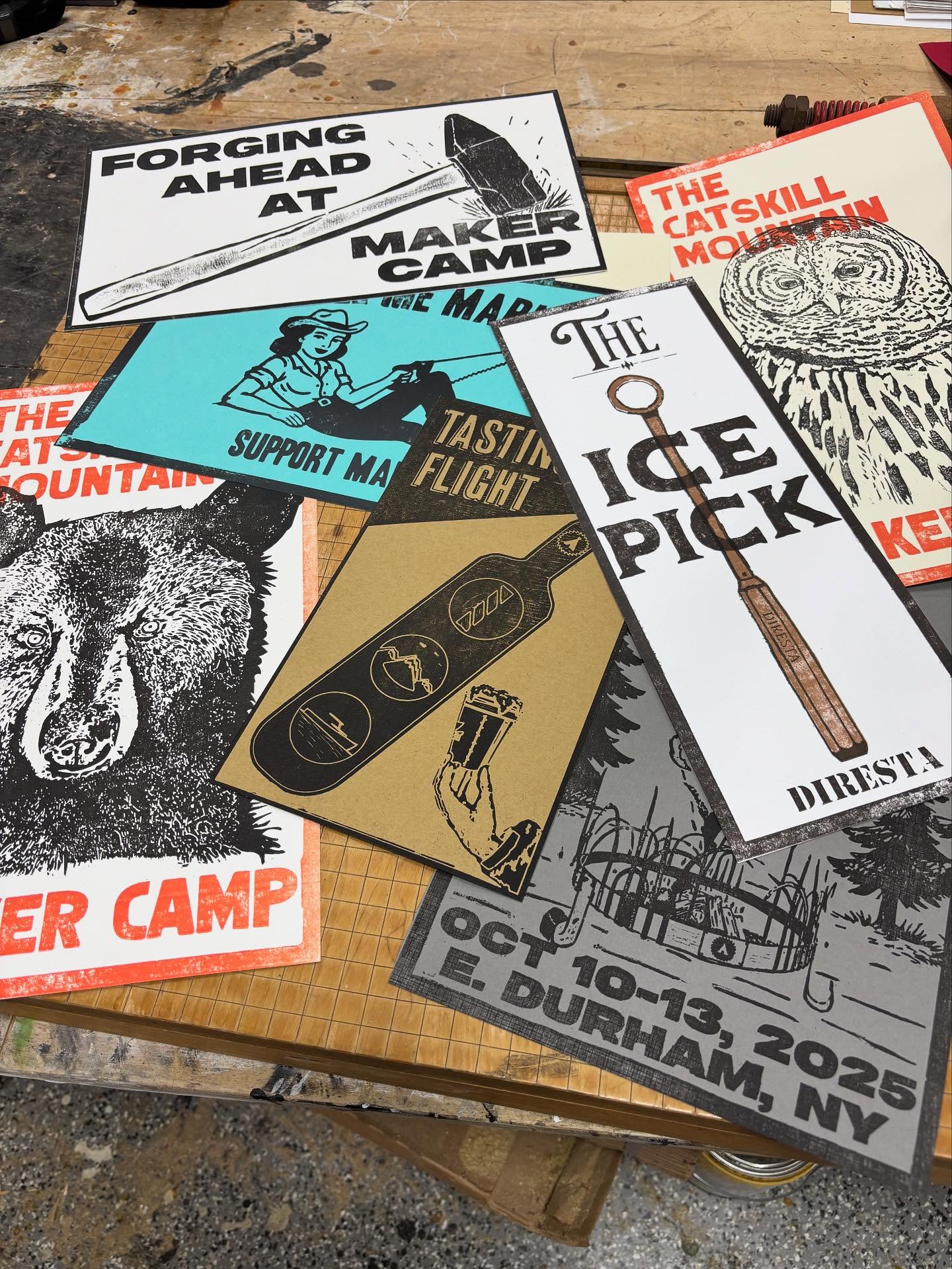 The Maker Camp bundle pack is live on the Etsy shop now. Thanks everyone.
#letterpress #makercamp #flexcut_tools #speedballart #frenchpaperco #blickartsupplies #imake