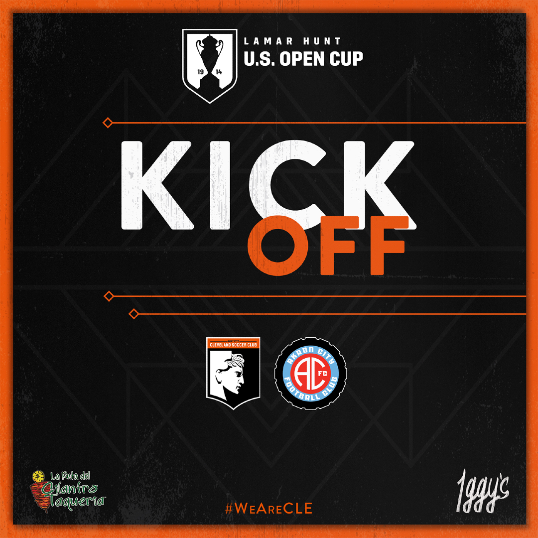 We are underway in North Olmsted!⚔️
#WeAreCLE 🧡🤍🖤
