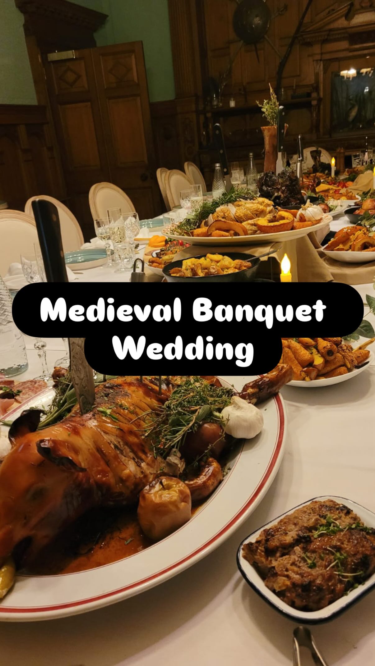 💍 Today marks 1 year of a very special day 💒
Happy anniversary to the lovely couple that booked us @luxuryprivatechef to do the food and service for their Medieval Banquet Wedding @berwick_house
@uniqueluxurygetaways
We created the perfect menu for them working with their requirements for a medieval theme wedding, using some ingredients and produce that would have been used back then.
While the guests enjoyed a few drinks and listening to the string quartet we rolled out a selection of canapés throughout the incredible old historic house 🍸
For starters we did a grazing table of cold cuts of meat, terrine, lots of fresh raw vegetables, running black pudding scotch eggs & piccalilli and much more. Sourdough bread made by @thedoorstepbaker 🥖
The guests in between courses left the table while we cleared and brought in the next incredible array of food. Mains we had suckling pigs 🐽 Thors hammer and loads of sides to accompany which was certainly the main event!
For the final spread we served cheeses, miniature desserts some made by a great pastry chef @adam_cleal @niche_patisserie 🧁
As well as jelly! Chocolates @choctilly and macarons @chef_florian_poirot
There is a mixture of photos/videos taken between our team the better looking ones were from 📸 @nicolacooperphotography thank you 🙏
Also @tipplescateringhire provided us a great service for all the extra equipment etc we needed. 🍽️
We will be posting very soon a behind the scenes video from this event, stay tuned and follow! 👀
Many thanks to the whole team of ours chefs/servers and Berwick house for the success of this spectacular day!
💪
#luxuryprivatechef #banquet #medievalbanquet #berwickhouse #food