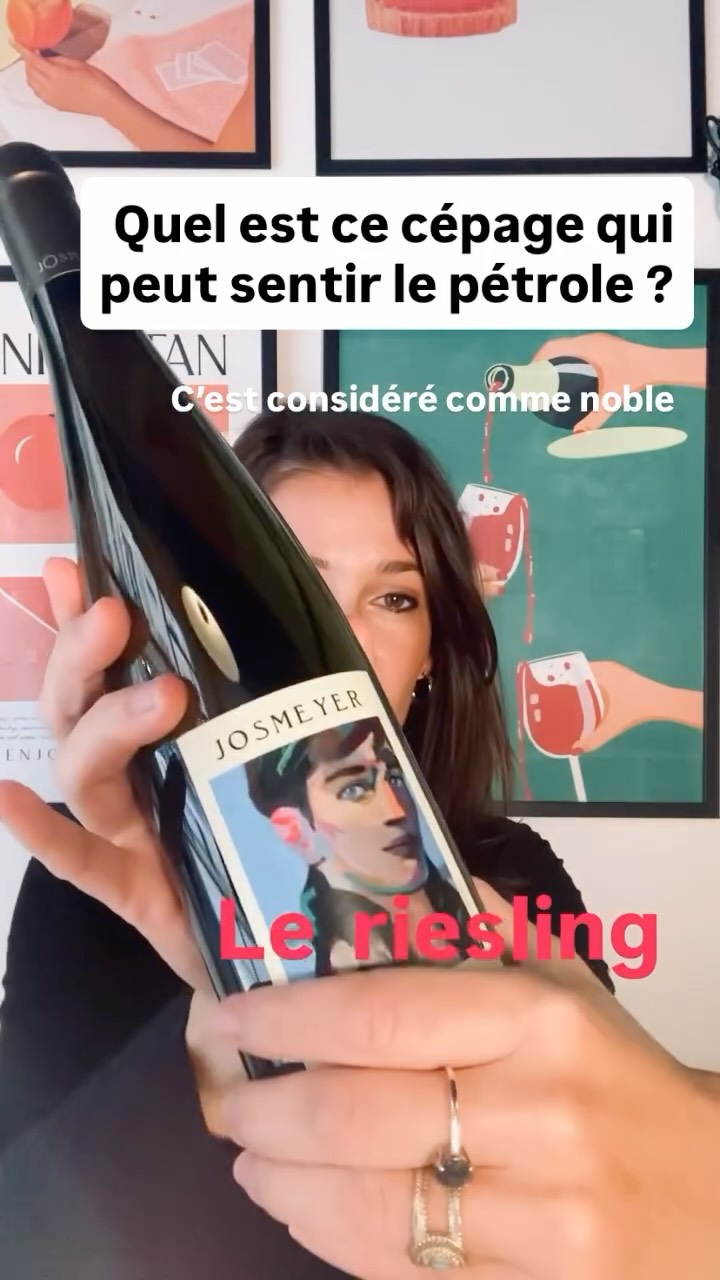 Aujourd’hui on vous parle d’un des arômes qui peut s’exprimer dans le cépage riesling. C est plutôt un arôme qui s’exprime sur les vieux riesling. Ce cépage est typiquement présent en Alsace. Connaissez vous le travail du Domaine Josmeyer en biodynamie? Pour le moment cette cuvée s’exprime dans sa jeunesse sur des notes d’agrumes, de fruits blancs avec de la salinité. Des notes balsamiques légères laissent présager un beau potentiel de garde. #vin #alsace #riesling