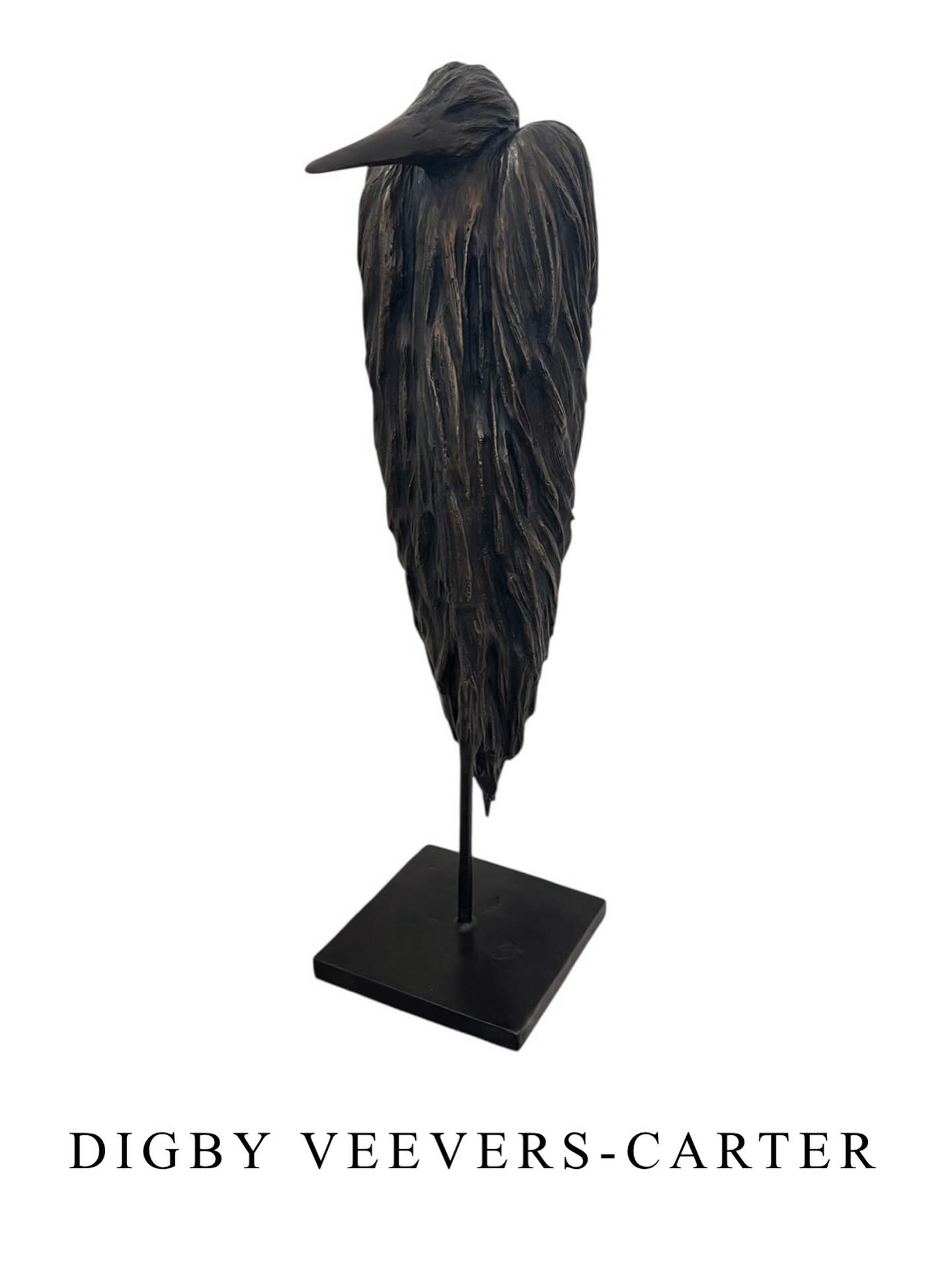 HUNKERED HERON
 
EDITION (4/25), 2025
Bronze
Dimensions: 22 x 6 x 6 in
Inquiries @blueravengallery 
Blue Raven Gallery, Rockland, Maine
#veeverscarter #digbyveeverscarter #somersetsculptureandfoundry #maineart #blueravengallery