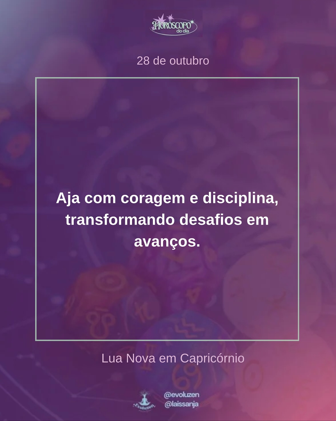 28 de outubro 💫⭐️