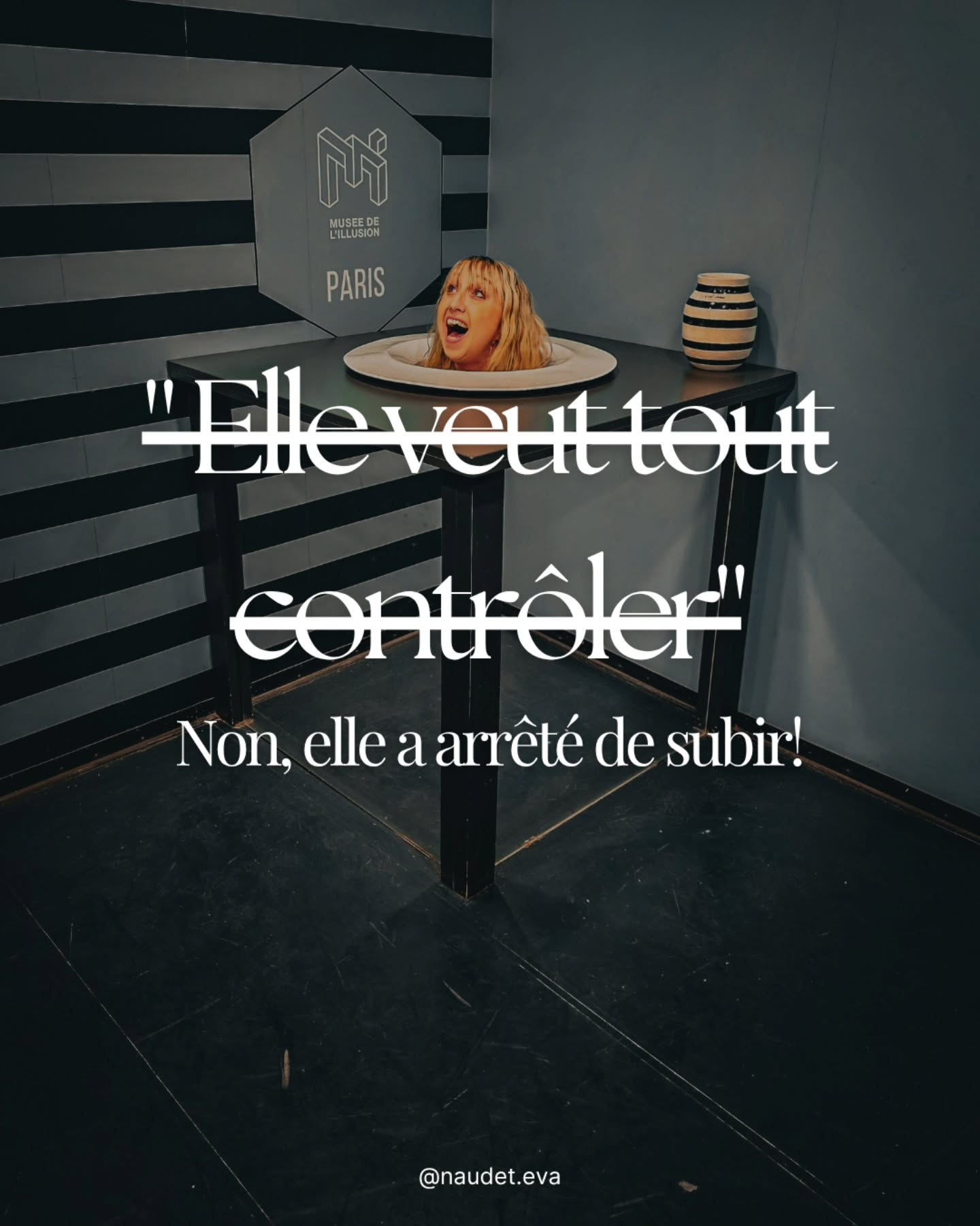 Tu sais ce moment où tu te sens encore jugée…
Où tu te demandes si c’est toi le problème ?
Où cette petite voix murmure :
“Et s’ils avaient raison ?” 🤔
On m’a collé des étiquettes toute ma vie!
Trop sensible...Trop intense... Trop directe... Trop… moi!
💥 Mais tu sais quoi ?
J’ai arrêté d’essayer de rentrer dans leurs cases!
Je les ai brûlées… une par une. 🔥
Et oui, parfois ça pique encore...
L’impression d’être jugée, pointée du doigt…
Et cette petite voix qui revient, juste avant que tu t’en souviennes :
Non. Ce n’est pas eux qui ont raison!
C’est toi qui t’es retrouvée! 💪
‼️ Parce qu’il reste des traces...celles du rejet,
de la trahison, et de cette peur viscérale de ne plus être aimée ‼️
Mais rassure-toi.
Ceux qui restent vont t’aimer pour qui tu es vraiment.
Et surtout…toi, tu seras enfin alignée.
Tu t’aimeras pour de vrai. 🤍
Ce carrousel, c’est pour toutes celles qu’on a jugées sans comprendre ce qu’elles traversaient.
💪 Celles qui ont dû se reconstruire dans le silence.
💪 Celles qui ont tout donné avant d’apprendre à se choisir.
💪 Celles qui ont arrêté de s’excuser d’être vraies.
Parce que j’ai réussi à transformer tout ça!
À faire de ces phrases un rappel que j’ai bel et bien repris le pouvoir sur ma vie, et surtout, à l'INCARNER!
Et si toi aussi tu veux apprendre à les VIBRER à ton tour,
commente ÉVEIL💥
💬 Et toi, quelle phrase t’a le plus percutée ?
📌 Sauvegarde ce post pour les jours où on te fera douter de toi.
✨ Et commence à reprendre ton pouvoir
en partageant la slide qui t’a le plus parlé!
#retouràsoi #incarner #blessure #douleurs #eveilspirituel #renaissance #eveil