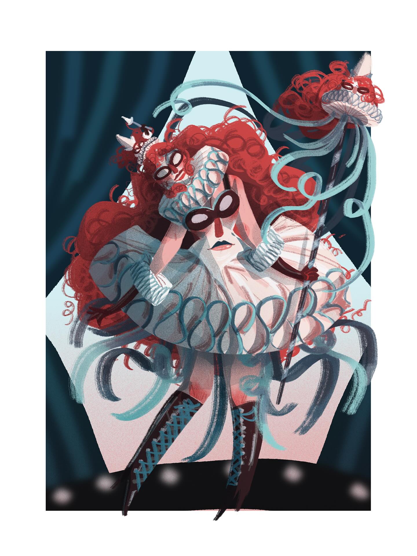 Clown 🤡
@chappellroan
7/8
#chappellroan #chappellroanconcert #chappellroanfanart #chappellroanart #chappellroanvibes #illustration #illustrator #illustrations #illustrationartwork