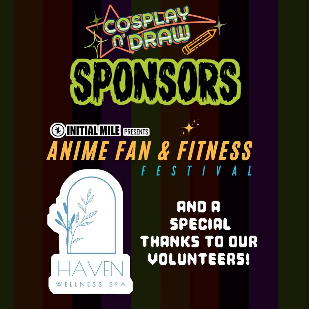 Excited to be an official sponsor for @cosplayndraw Follow their page for upcoming events! #cosplayanddraw #cosplaylife #artists #art #draw #initialmile #sponsor #supportsmallbusiness