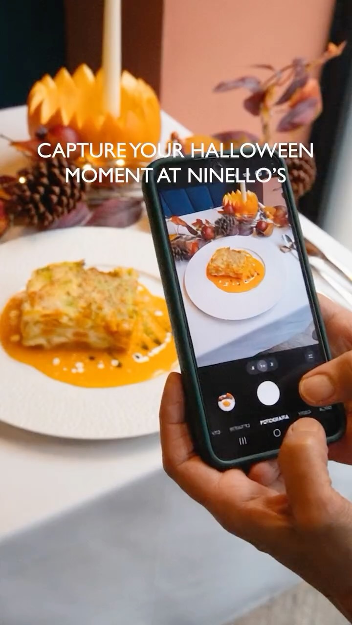 This Halloween, we’re turning up the Italian magic 🎃🇮🇹 We’re delighted to introduce our first “Taste the Season” Photo Contest, and it’s all about your Halloween moments at Ninello’s.
To celebrate, we’ve crafted two limited-edition dishes and one signature cocktail, all inspired by the season. You’ll get to taste them over the next few days while the contest runs. 🍝🍸
How to enter:
1. Dine at Ninello’s between 20 Oct and 2 Nov
2. Take your photo or short video at Ninello’s during our Halloween weeks and show us your vibe!
3. Post it on Instagram
4. Tag @ninellosliverpool
5. Make sure your profile is public so we can see your post
6. Follow @ninellosliverpool
🏆 Prize:
Win a 2-course lunch for two (Mon–Fri, 12–5pm & Feature on our official Instagram page;
📅 Contest valid 20 Oct – 2 Nov
📅 Winner announcement:
Announced on 5 November via Instagram post and stories
Capture the moment, Taste the Season. ✨