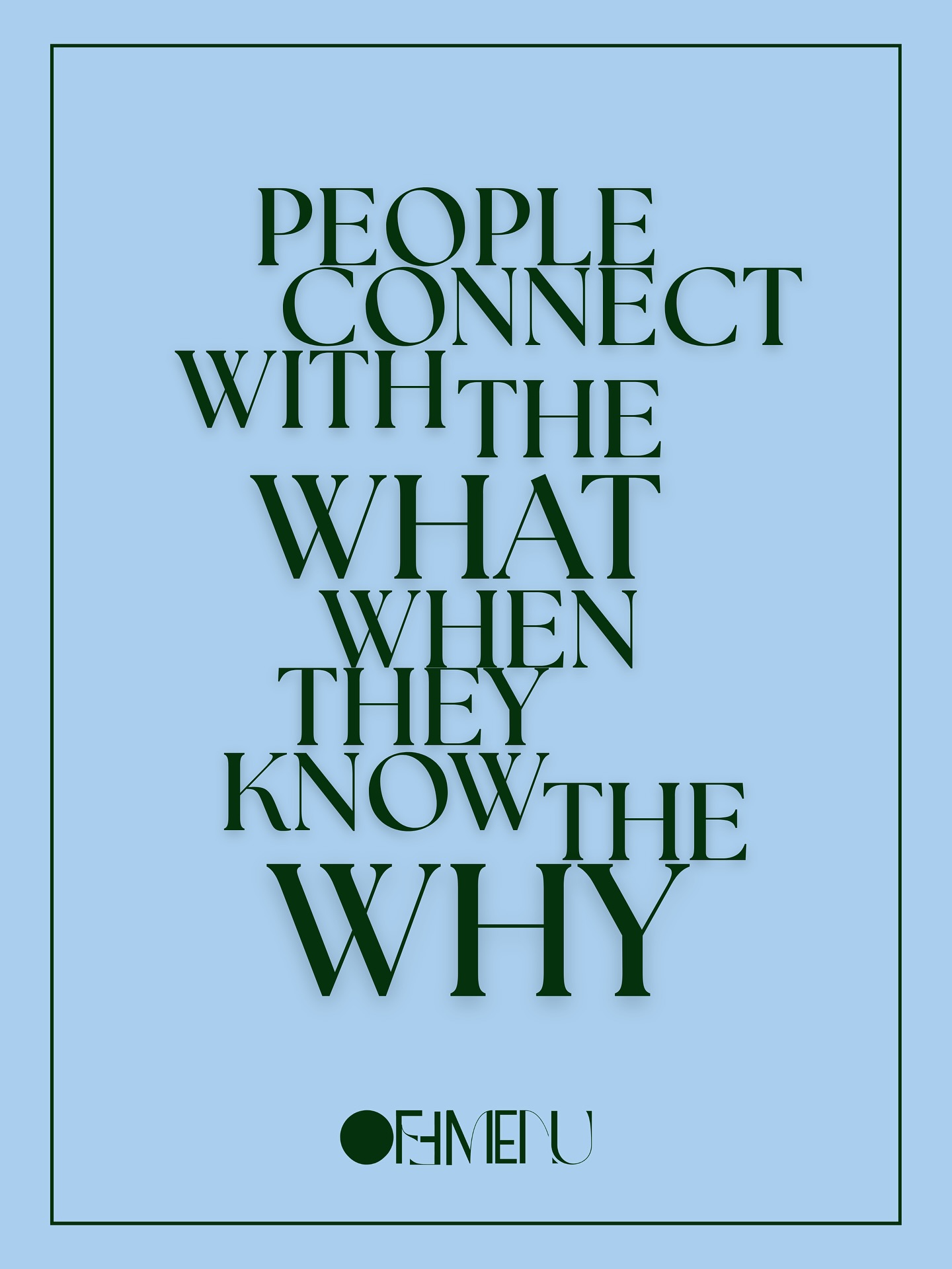 People don’t connect with what you do until they understand why you do it. When your audience feels your why, they’ll never forget your what.
For SERVICE-BASE BRANDS, your “why” is what turns inquiries into booked clients. When people understand your purpose, not just your process, they’re willing to pay for your perspective, not just your time. It shifts you from being one of many to the only one who “gets it.”
For PRODUCT BRANDS, your “why” gives meaning to what’s on the shelf. It transforms a transaction into belonging. When customers see themselves in your purpose, they stop price shopping and start emotionally investing. They’re not just buying your product, they’re buying what it represents.
And for PERSONAL BRANDS (YOU), your “why” builds trust before you ever walk in the room. It helps people connect the dots between who you are and what you stand for, which leads to more referrals, collaborations, and opportunities that align with your values.
At OFF MENU, we help brands uncover the “why” so your story, visuals, and strategy all serve a deeper purpose.
OFF MENU AGENCY, Marketing & Branding by Request.
Link in bio to work with us.