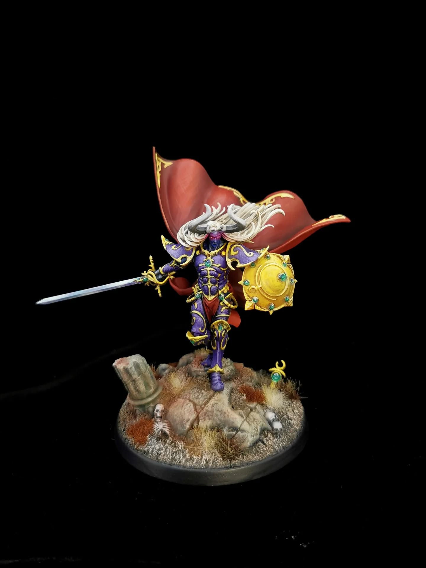 Sigvald le Magnifique
Commande Niveau 3 Master - pièce individuelle
Schéma imposé
#painting #warhammertheoldworld #warhammerageofsigmar #warhammer #miniatures #minis #32mm #28mm #wargame #wargamer #wargamearmy #wargamepainting #kartelgrenoblois #syllesske #slaaneshdaemons #slaanesharmy #slaanesh #chaos #chaosarmy #gamesworksshop #gamesworkshopcommunity #gamesworkshoparmy #warco #warhammercommunity #nmm #nmmpainting #sigvald