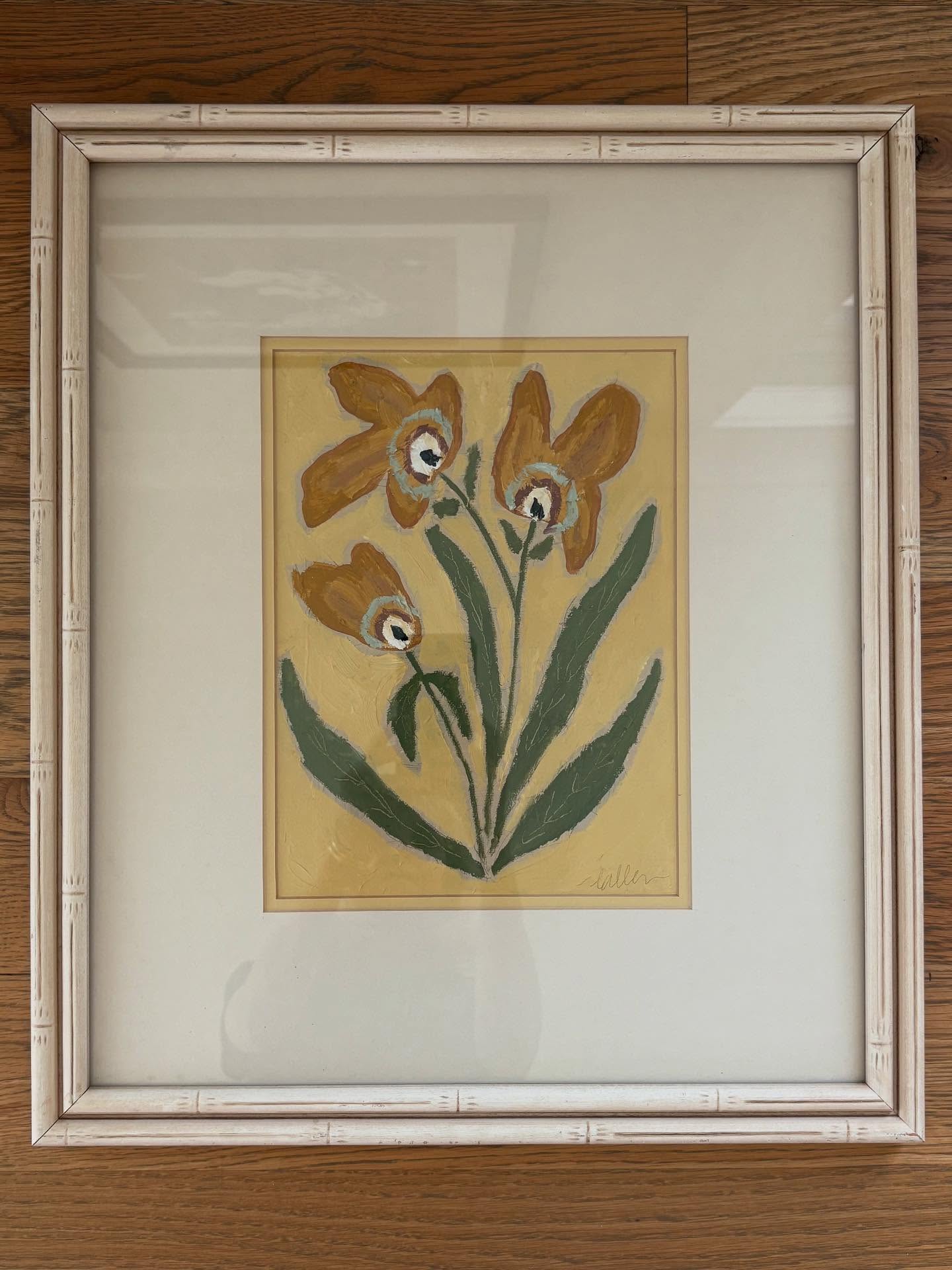 SOLD
24" x 30"
Oil on canvas panel in vintage frame