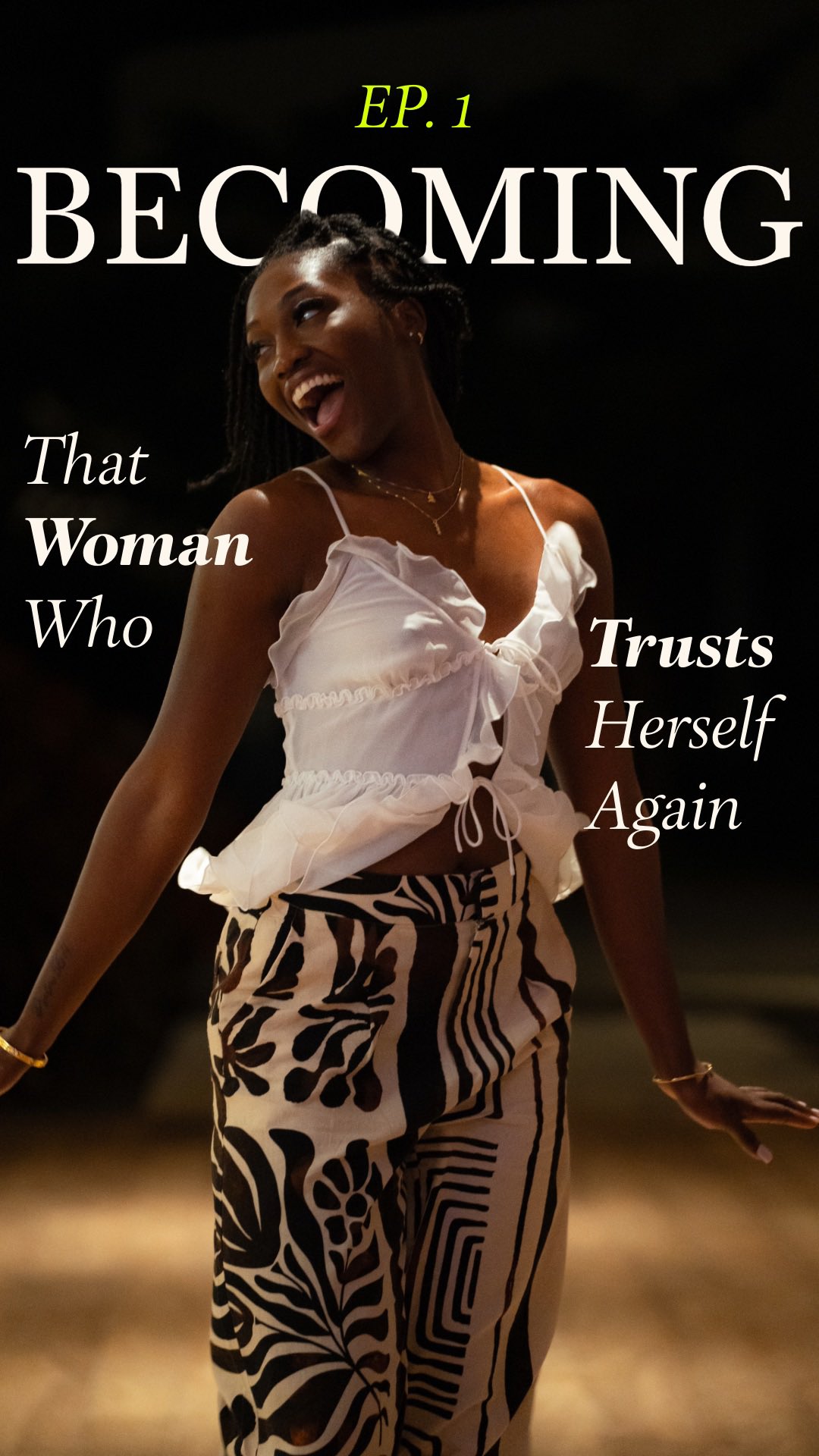 Episode 1 of The Woman Who Trusts Herself Again 🤎
Today’s topic: you have a vision, a dream but you’re doing more talking than DOING… we get into why that is
this is the beginning of our mini-talks & I see this as our safe, intimate space to get into the weeds of what’s keeping us bondaged… mentally
and knowing you’re not the only one struggling with these thoughts and inactions
DM me or comment below what topics you’d like to see next below