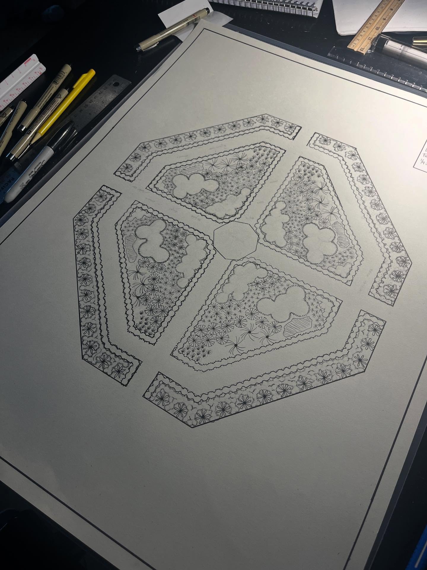 Every great garden begins as a concept - a vision sketched in pencil before it ever meets the soil.
#finegardening #gardendesign #estategardens