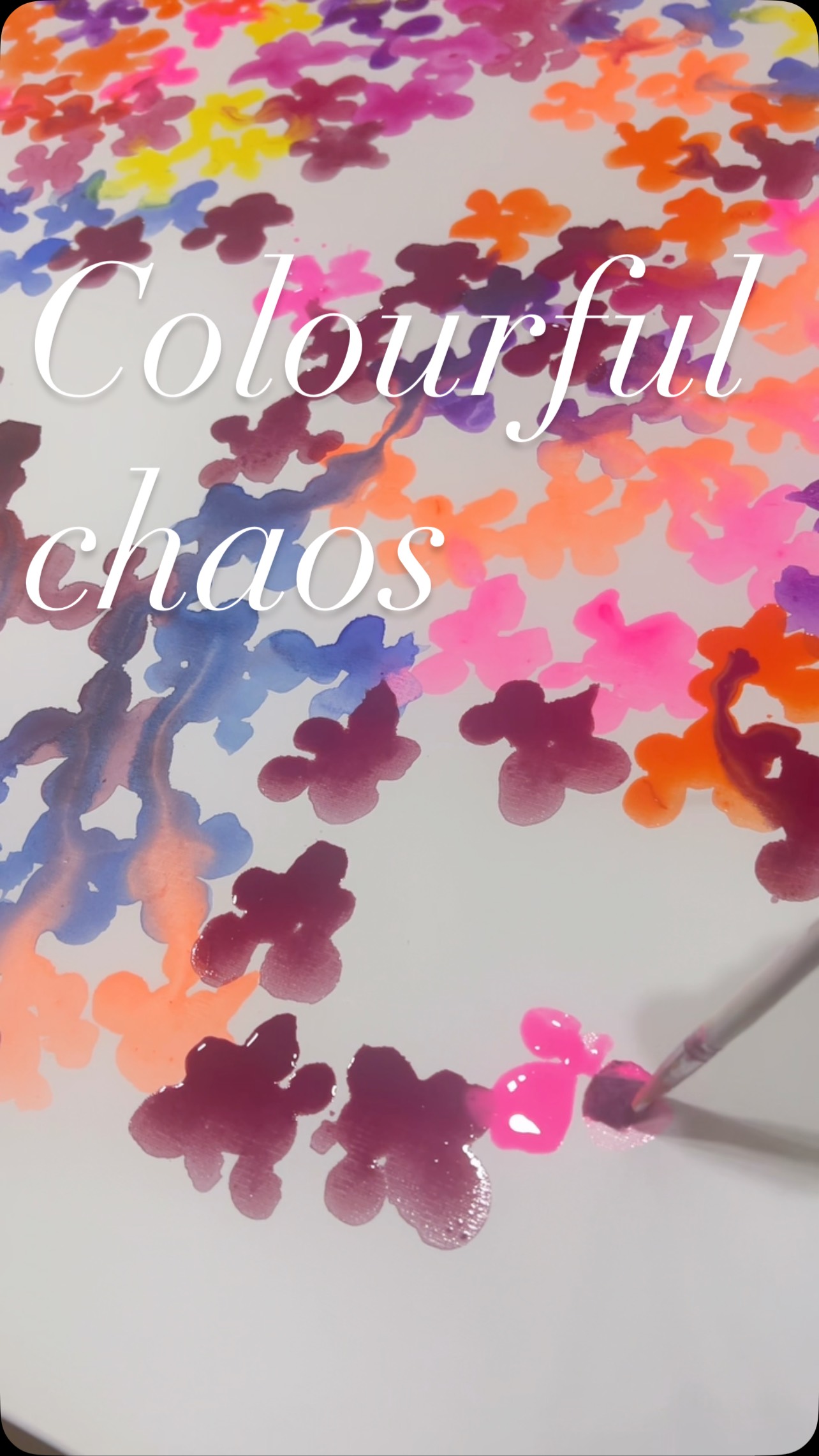 Behind every bloom, there’s a thousand tiny acts of healing. #gardenofhopes #DuraKiHana #abstractart #contemparyart