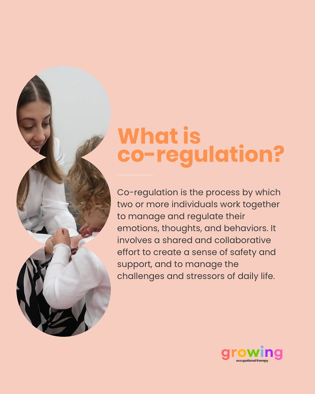 Kids can’t calm down until they feel calm with us first 💛
Co-regulation → self-regulation 🌿
#coregulation #parentingtips #paediatricot #connectionfirst
