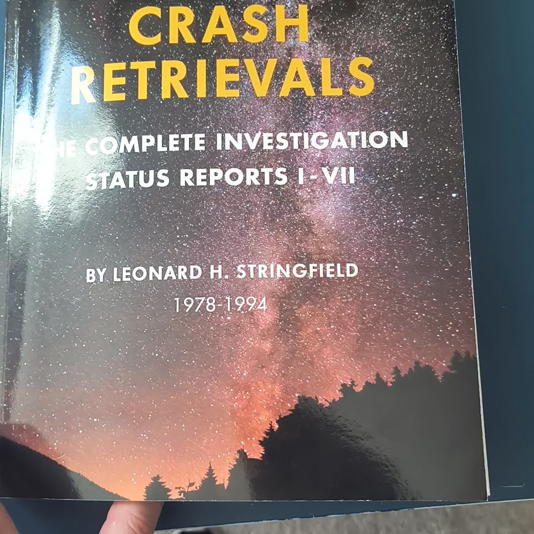 Brian, the founder of the Exo Solaria Union, shares the UFO Crash Retrievals book authored by UFO researcher Leonard Stringfield. This book contains all of Leonard's investigative status reports about UFOs and aliens from 1978 to 1994. I would highly recommend this book to aid in your UFO research.
#leonardstringfield #ufocrashretrieval #ufocrash #ufocrashsite #uforesearch #uforesearcher #aliens #arealiensreal #aliensarereal #ufology #ufosighting #uapsighting #exosolariaunion