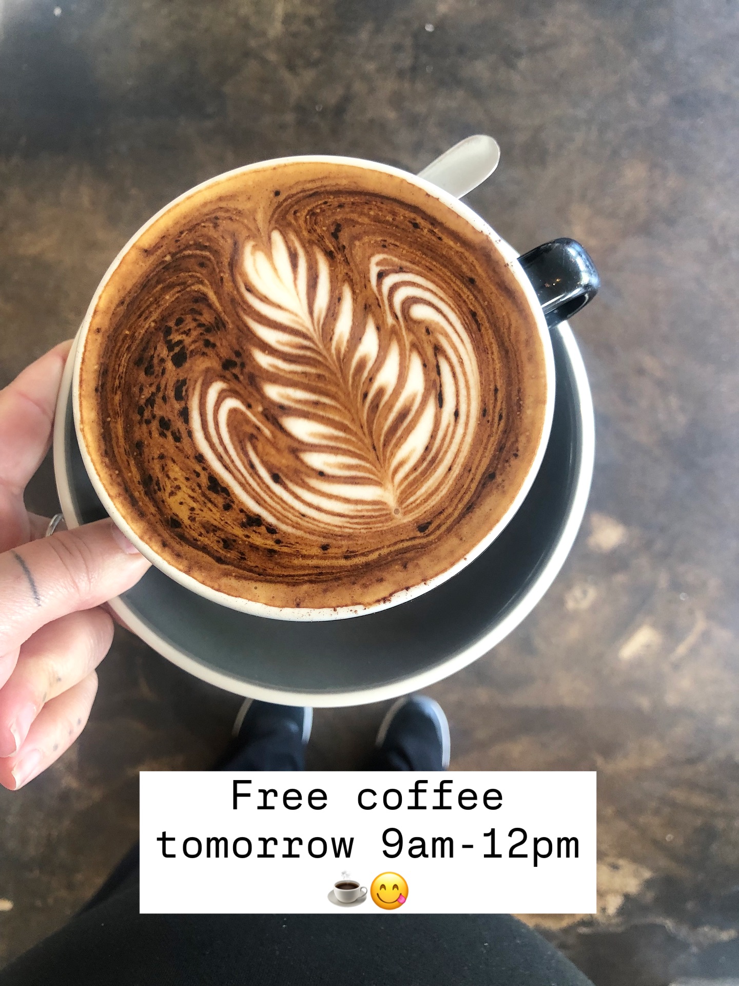 We’re teaming up with Milk Lab and serving FREE coffee from 9-12 tomorrow! The only thing better then your morning coffee - a free morning coffee ☕️🎉
